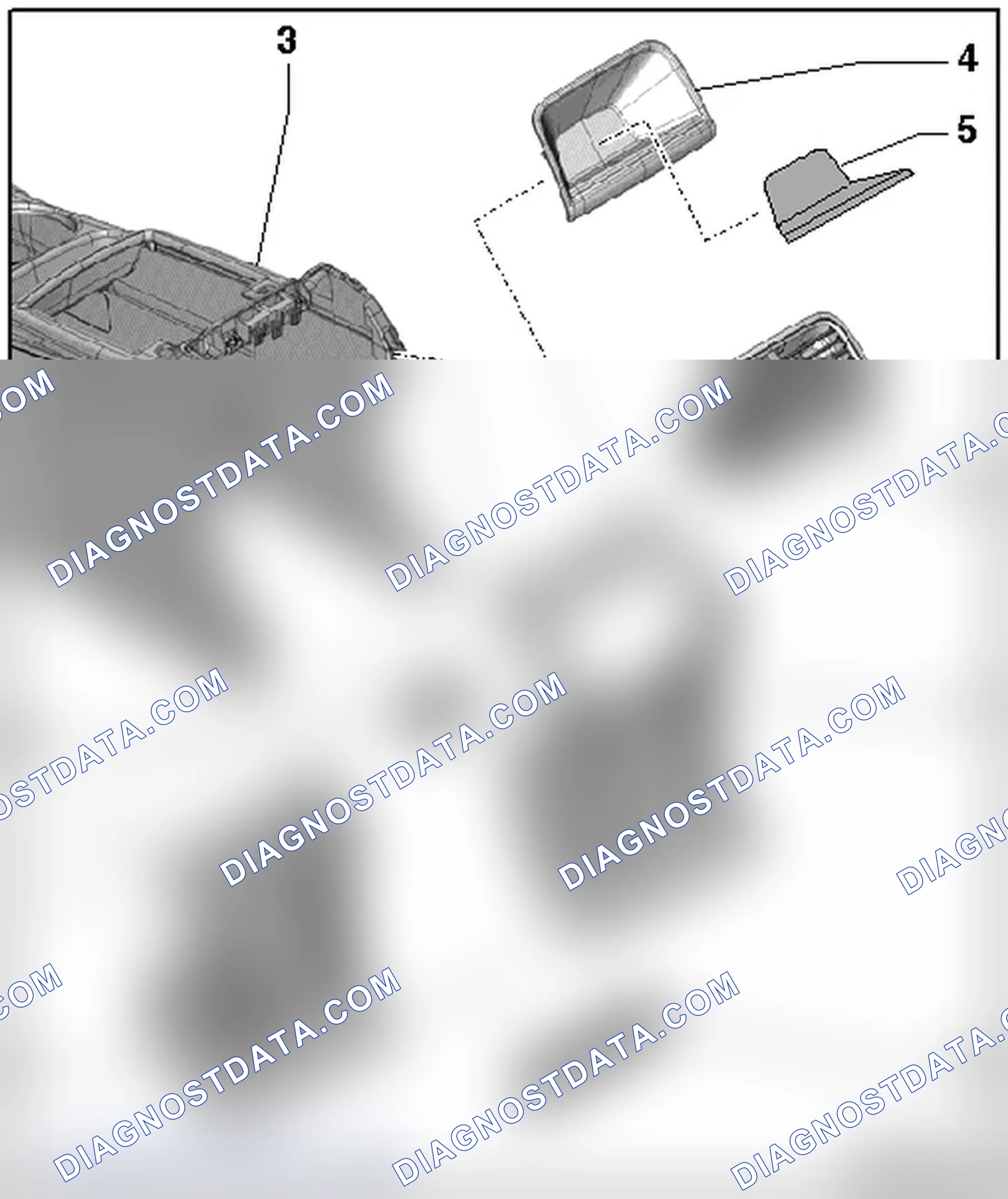 Scheme 11: REAR CENTER CONSOLE TRIM OVERVIEW