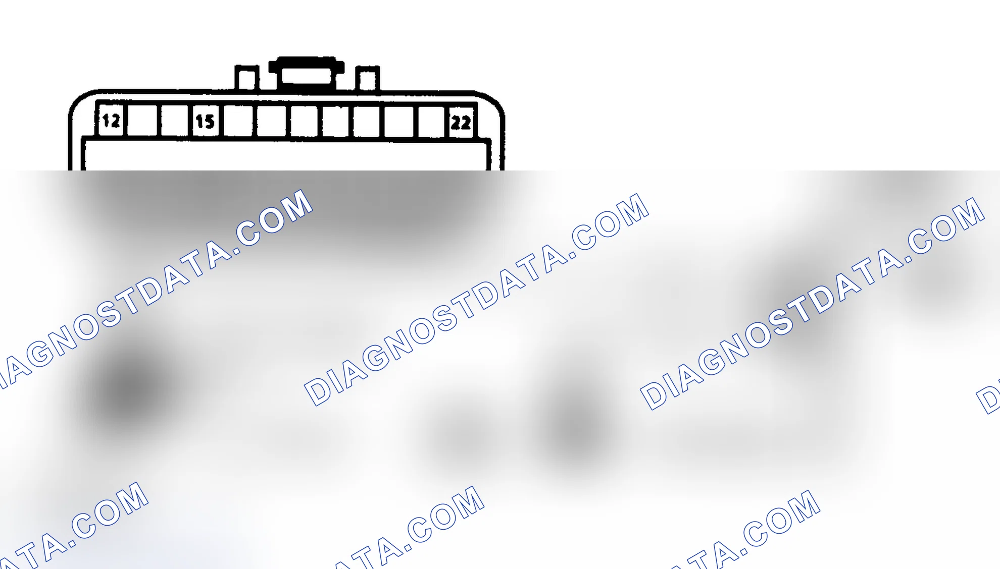 Scheme 123: Code 45, Rich Exhaust Indication, Schematic