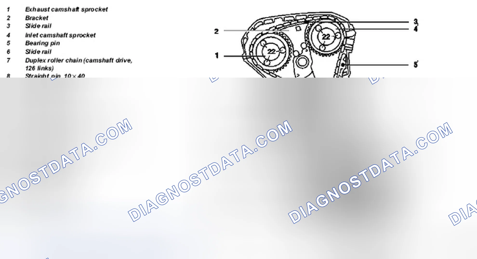 Scheme 5: Identifying Timing Chain Drive Components