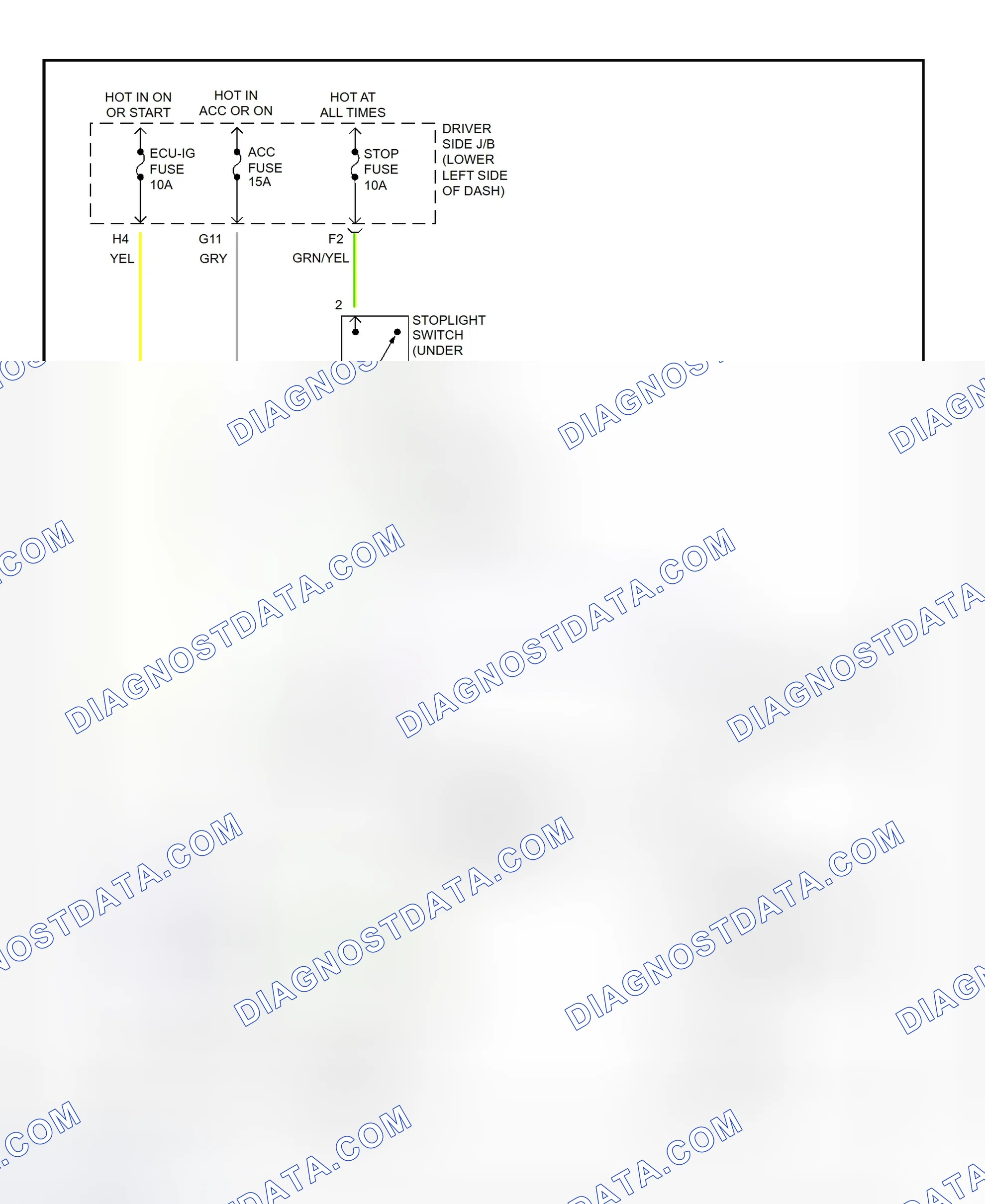 Scheme 401: Shift Interlock System Wiring Diagram (2002 - Toyota 4Runner)