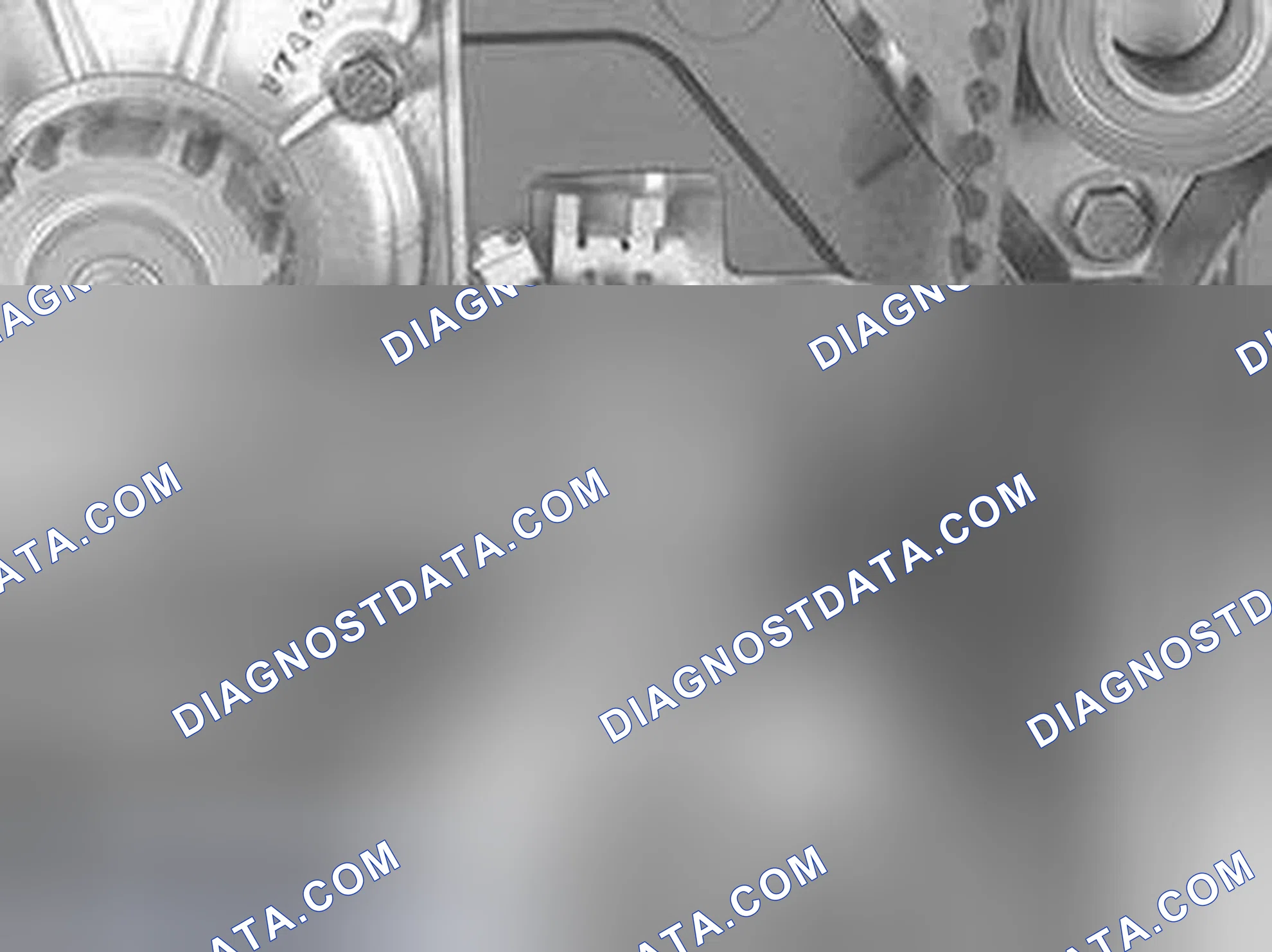 Scheme 403: Removing the timing belt