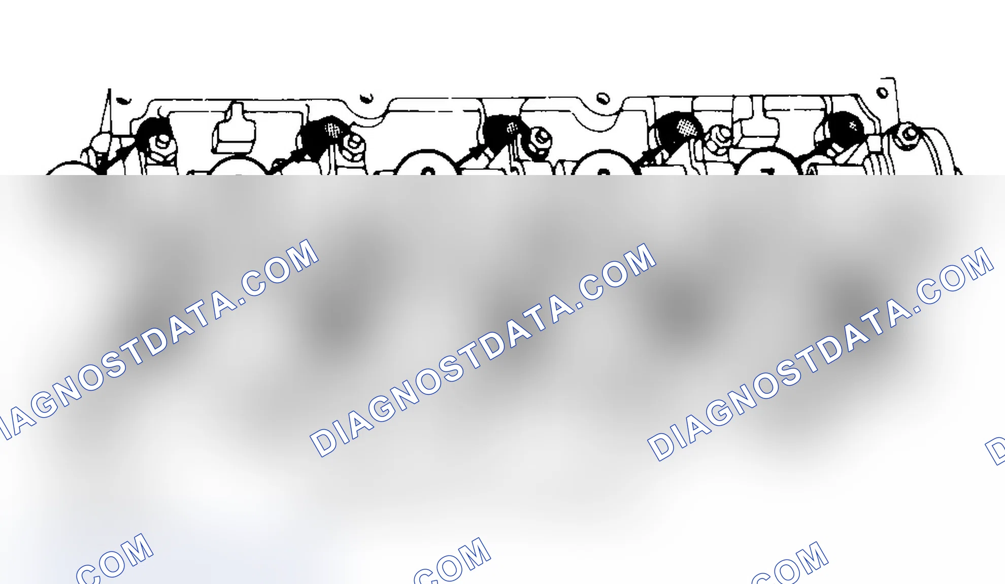 Scheme 7: Typical Cylinder Head Tightening or Loosening Sequence