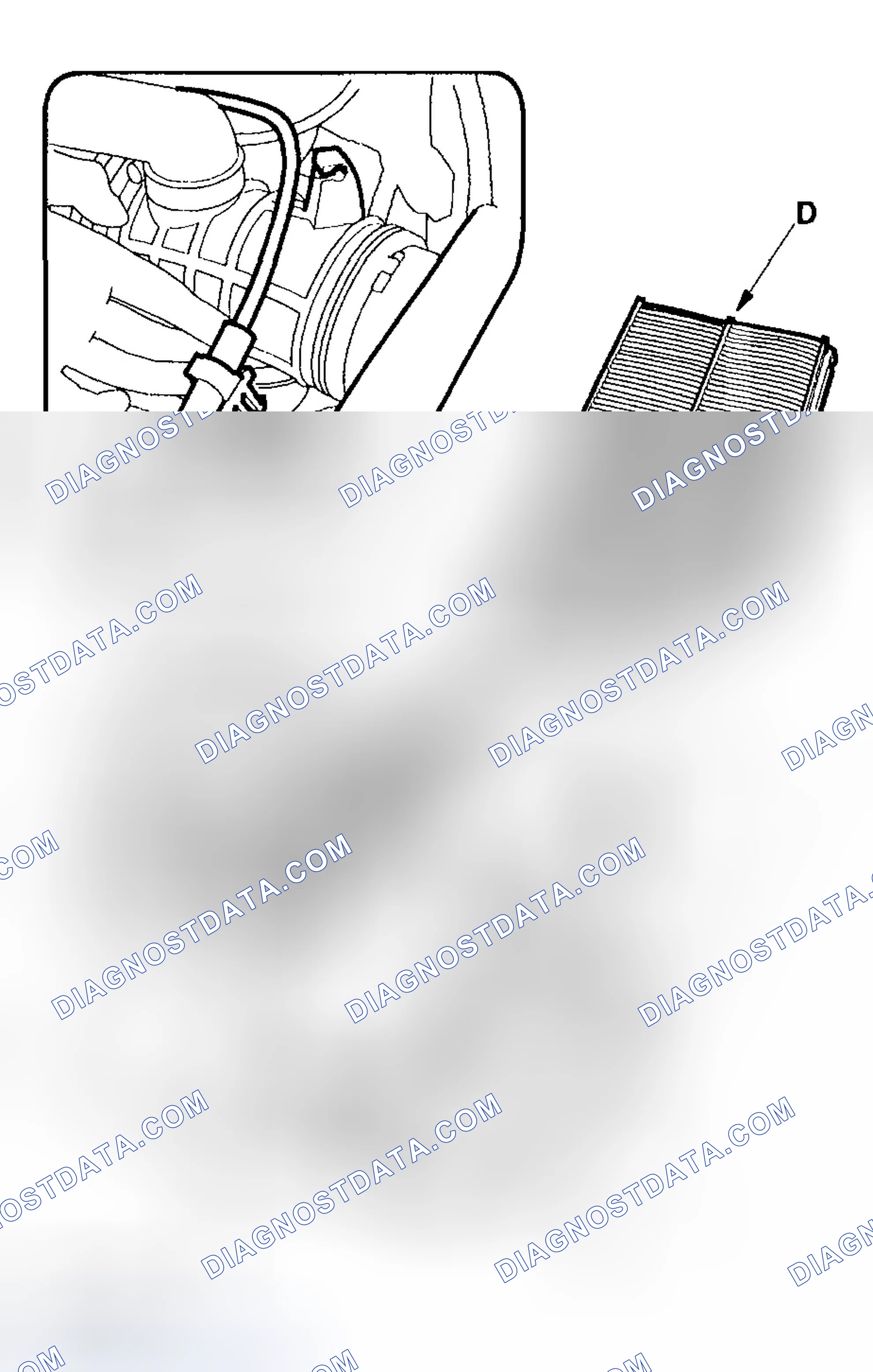 Scheme 206: Air Cleaner Element Replacement