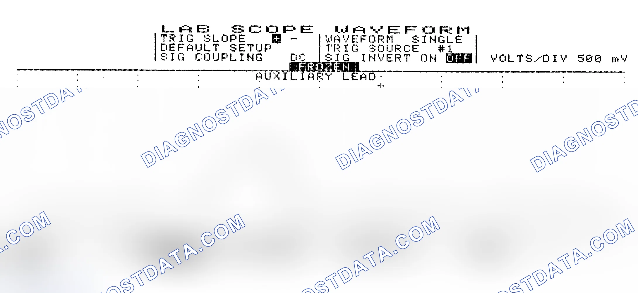 Scheme 10: Single Injector w/Excessive Current Flow - Current Pattern