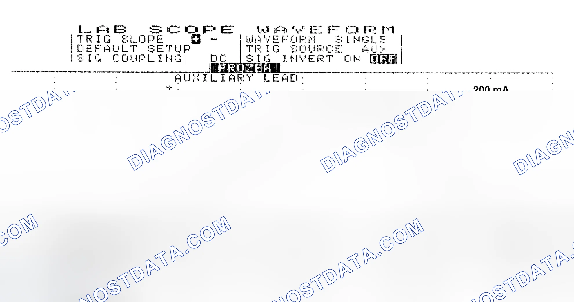 Scheme 13: Single Injector w/Normal Current Flow - Current Pattern