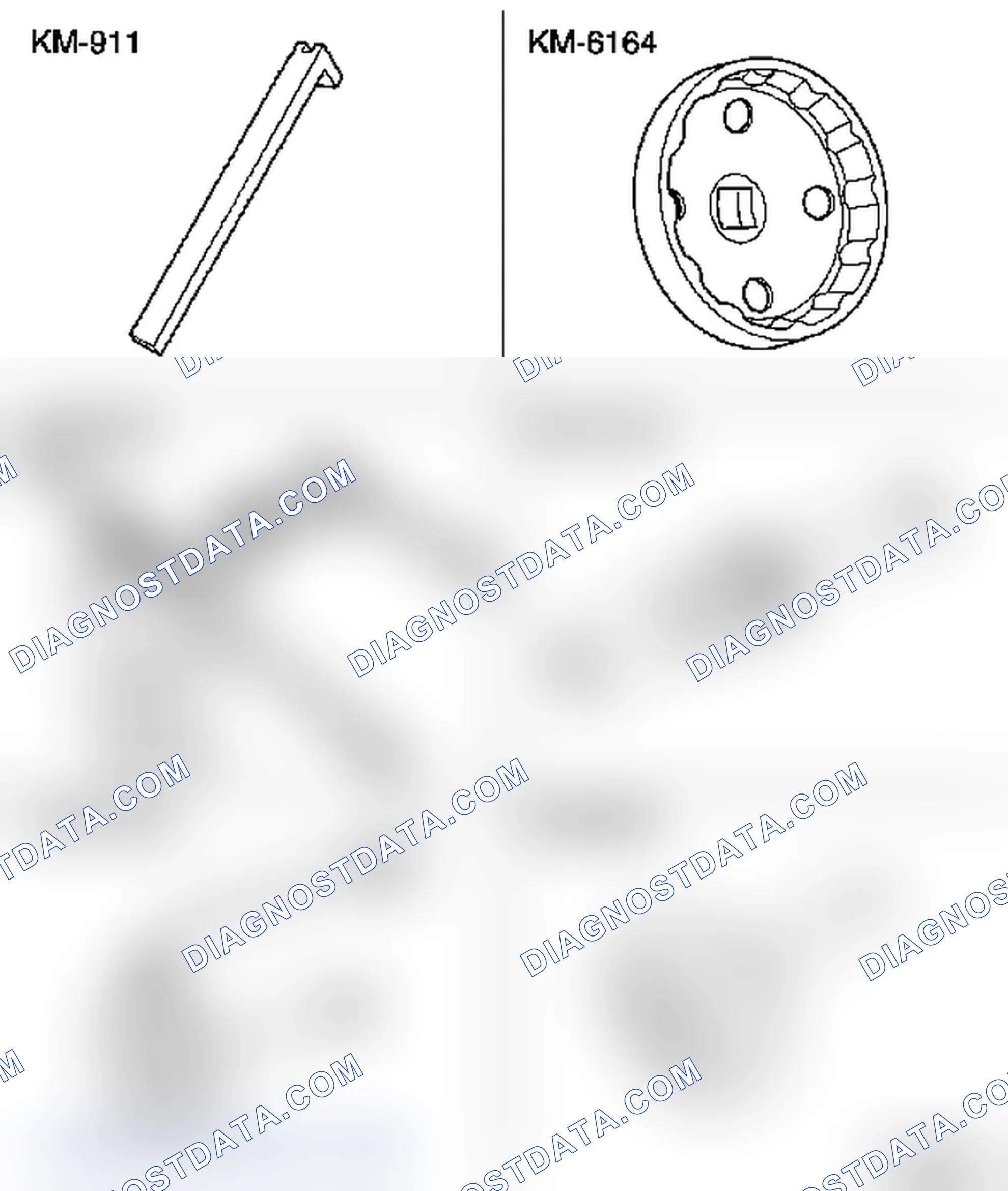 Special Tools, F4R 720 Engine