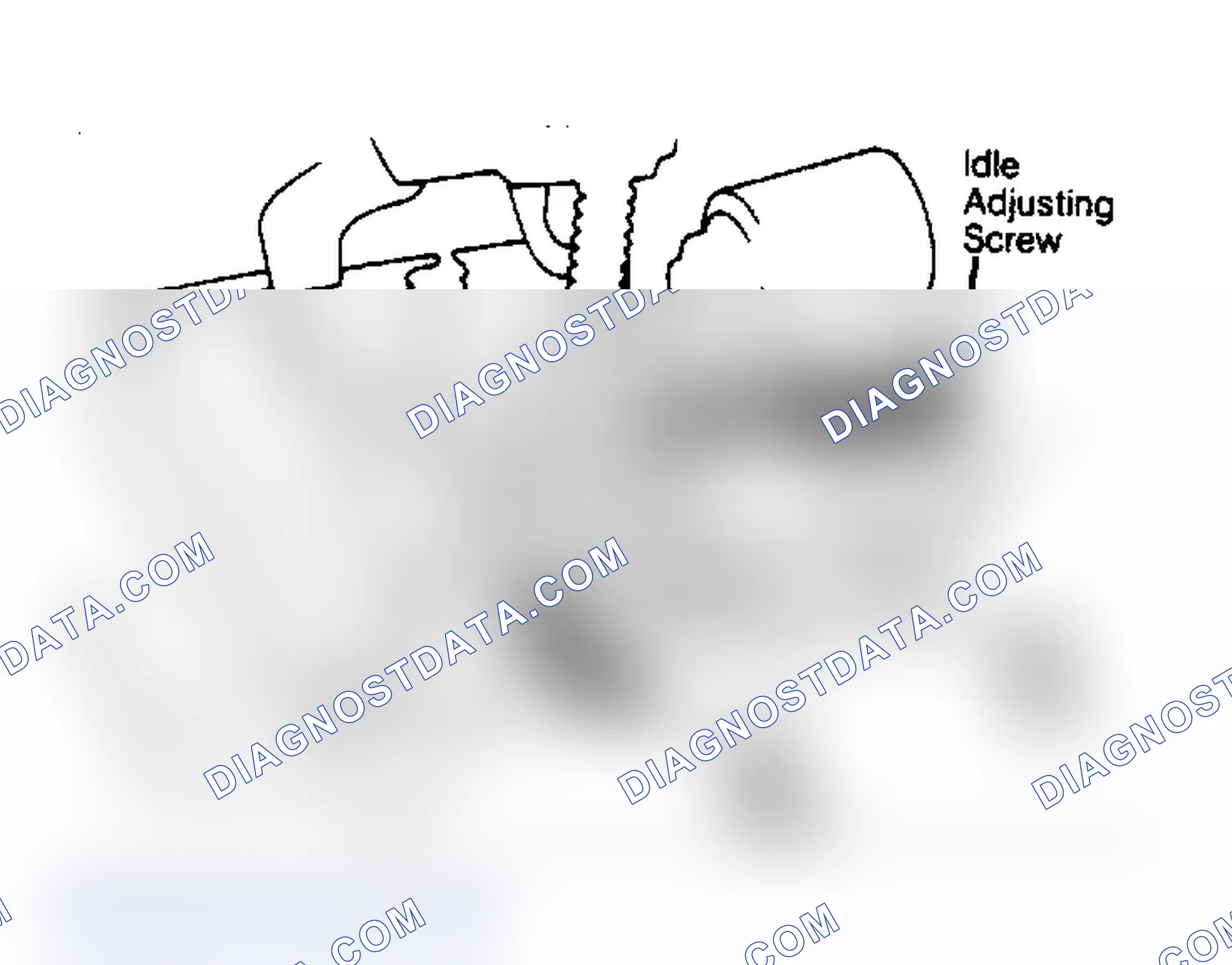 Scheme 5: Choke Unloader Adjustment Bend fast idle lever to adjust.