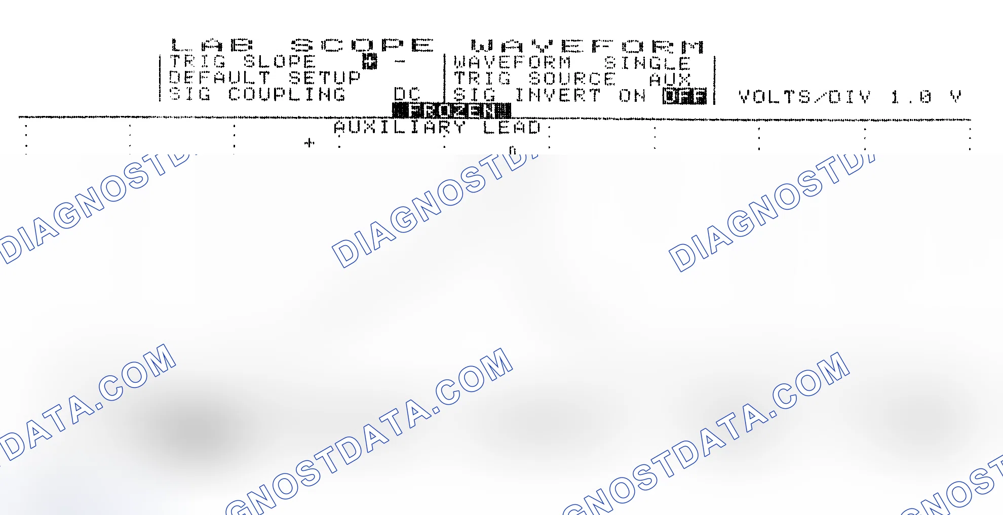 Scheme 19: Single Injector w/Excessive Current Flow - Current Pattern