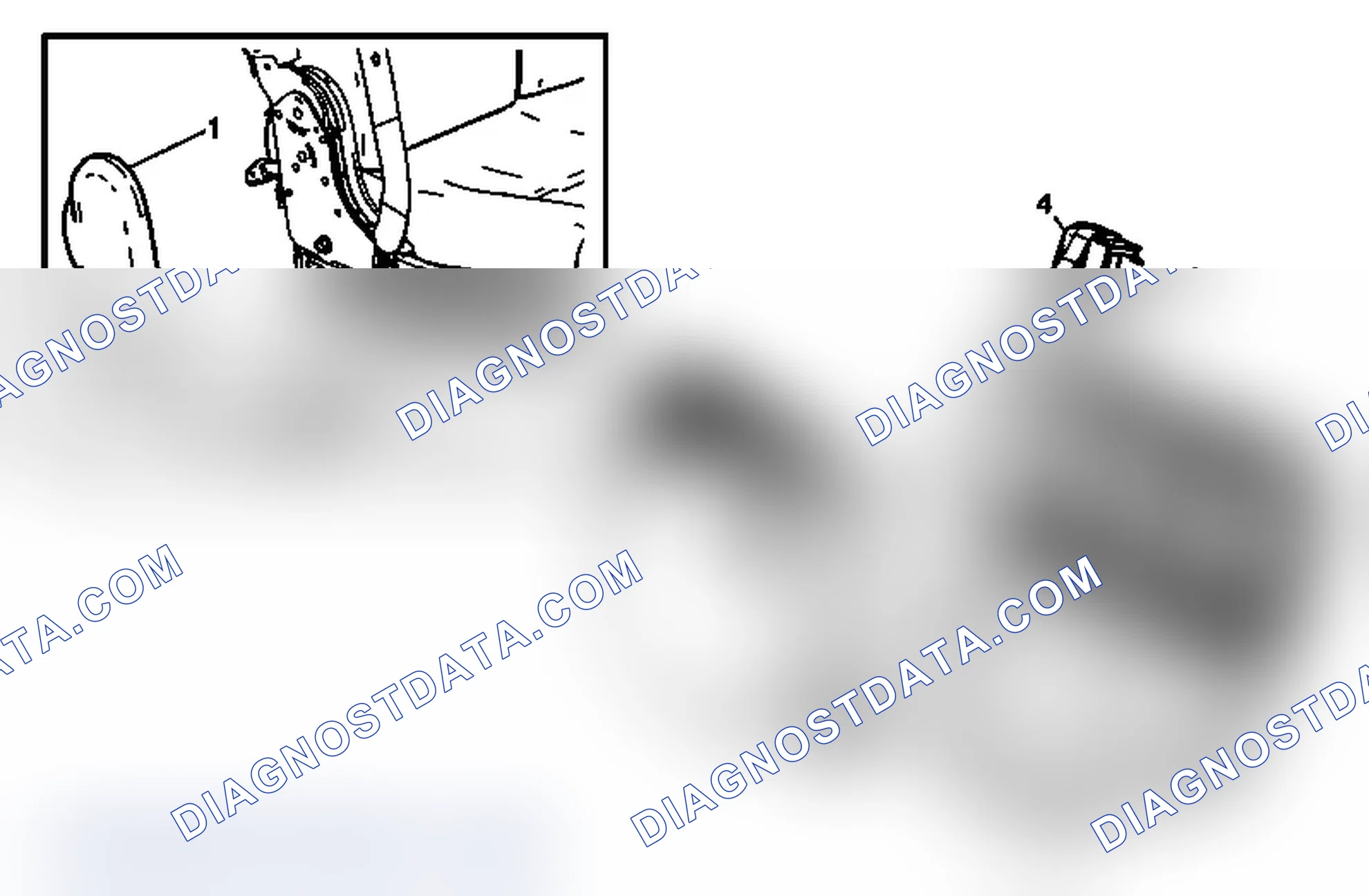 Scheme 13: Seat Belt Retractor Replacement - No. 1 Rear Center (Split Bench)