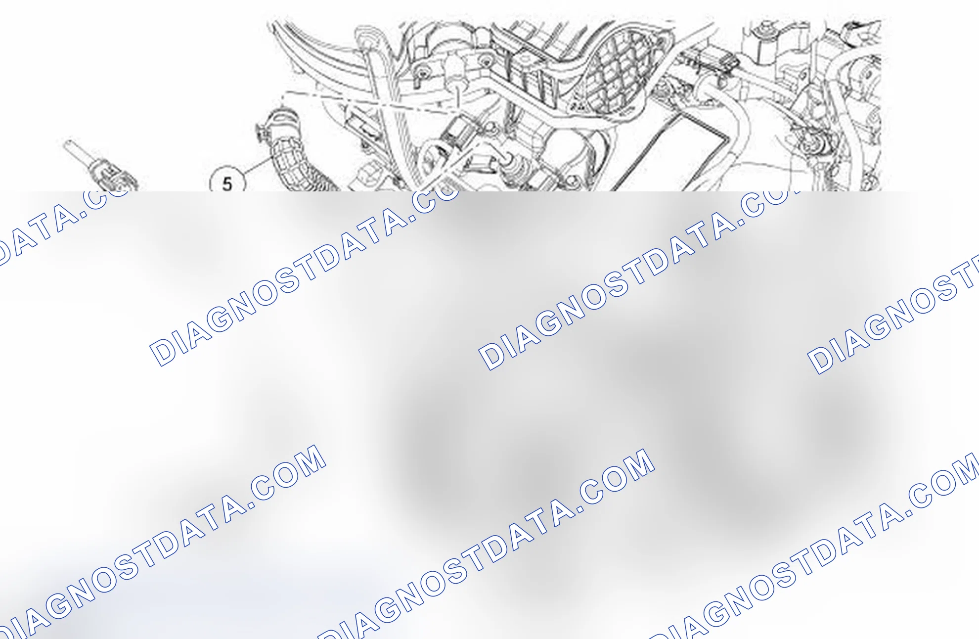 Scheme 6: Heated Oxygen Sensor (HO2S) and Catalyst Monitor Sensor - Exploded View