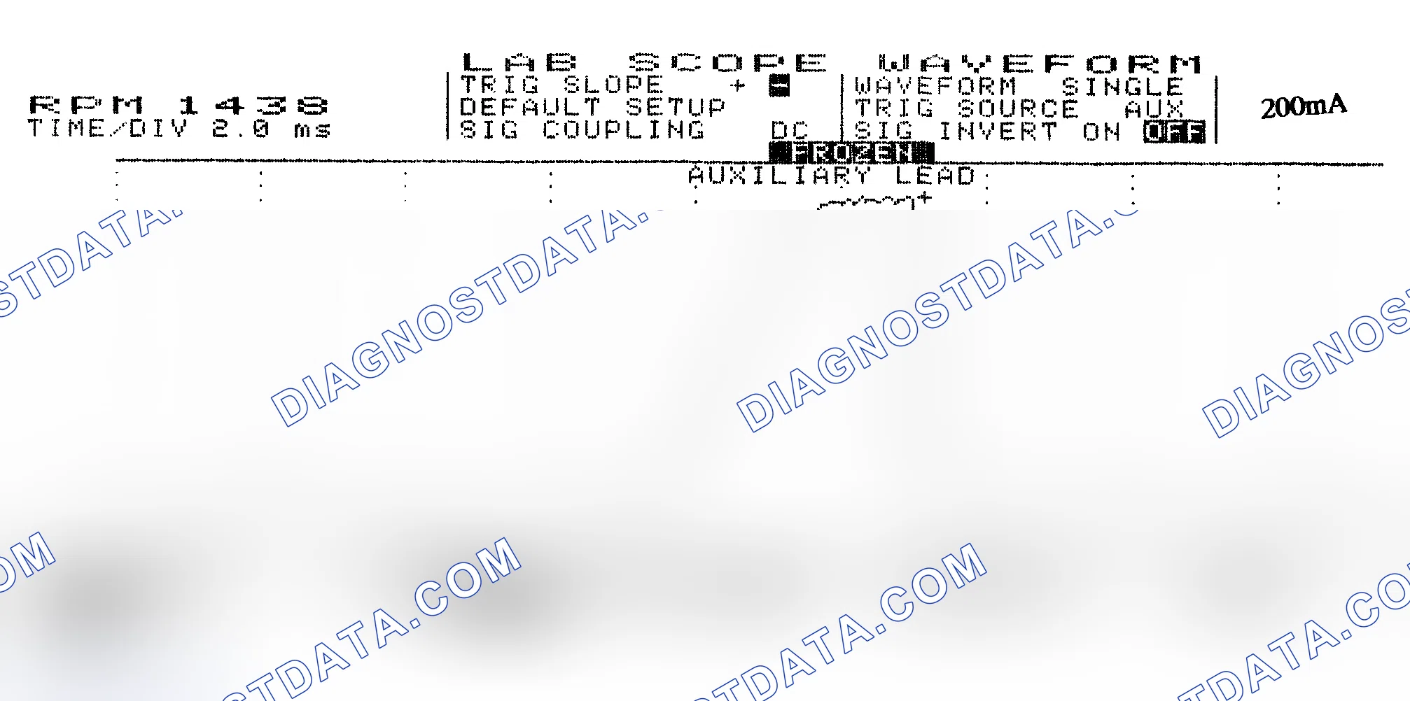 Scheme 15: Single Injector w/Normal Current Flow - Current Pattern