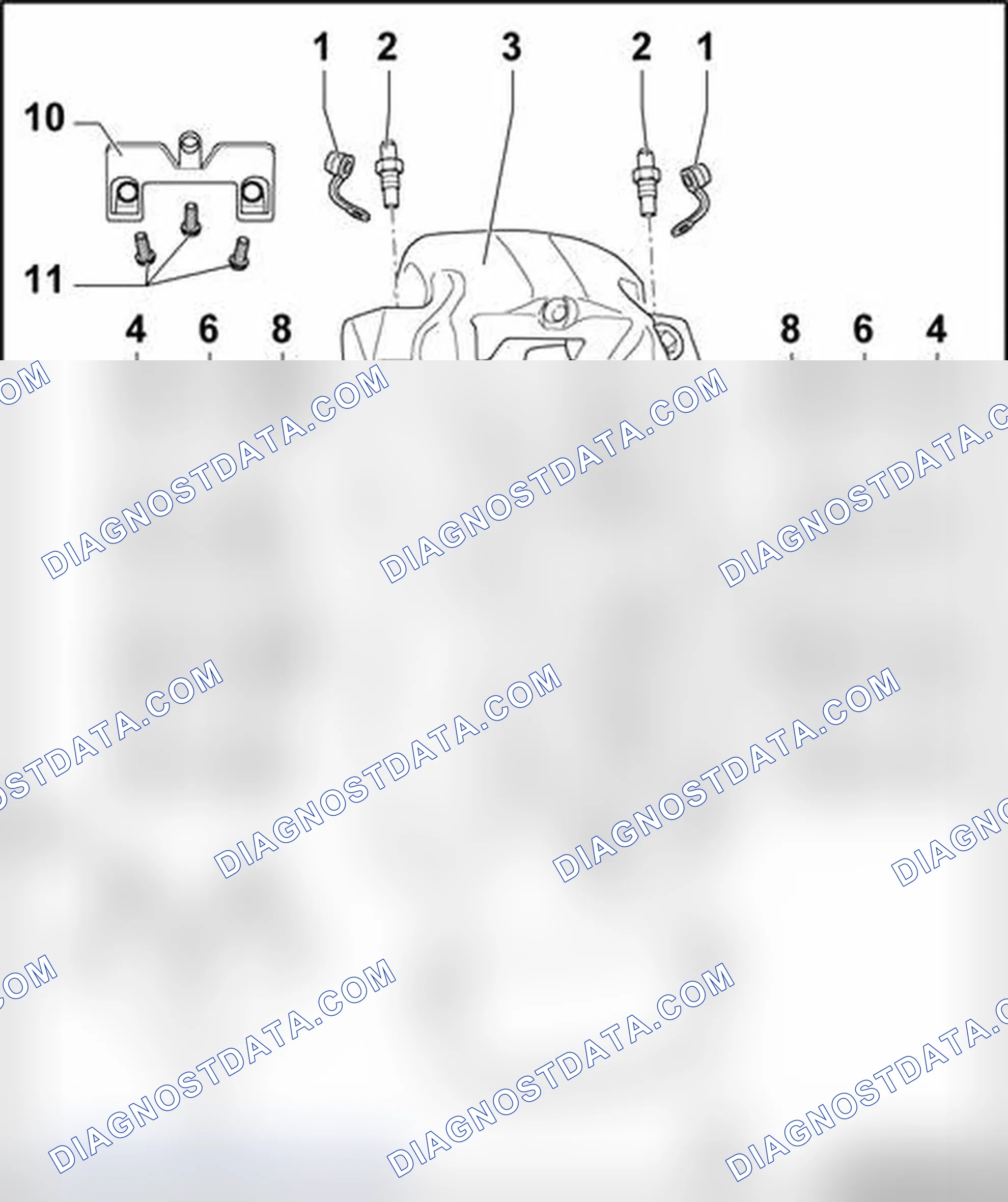 Scheme 141: Brake caliper, servicing