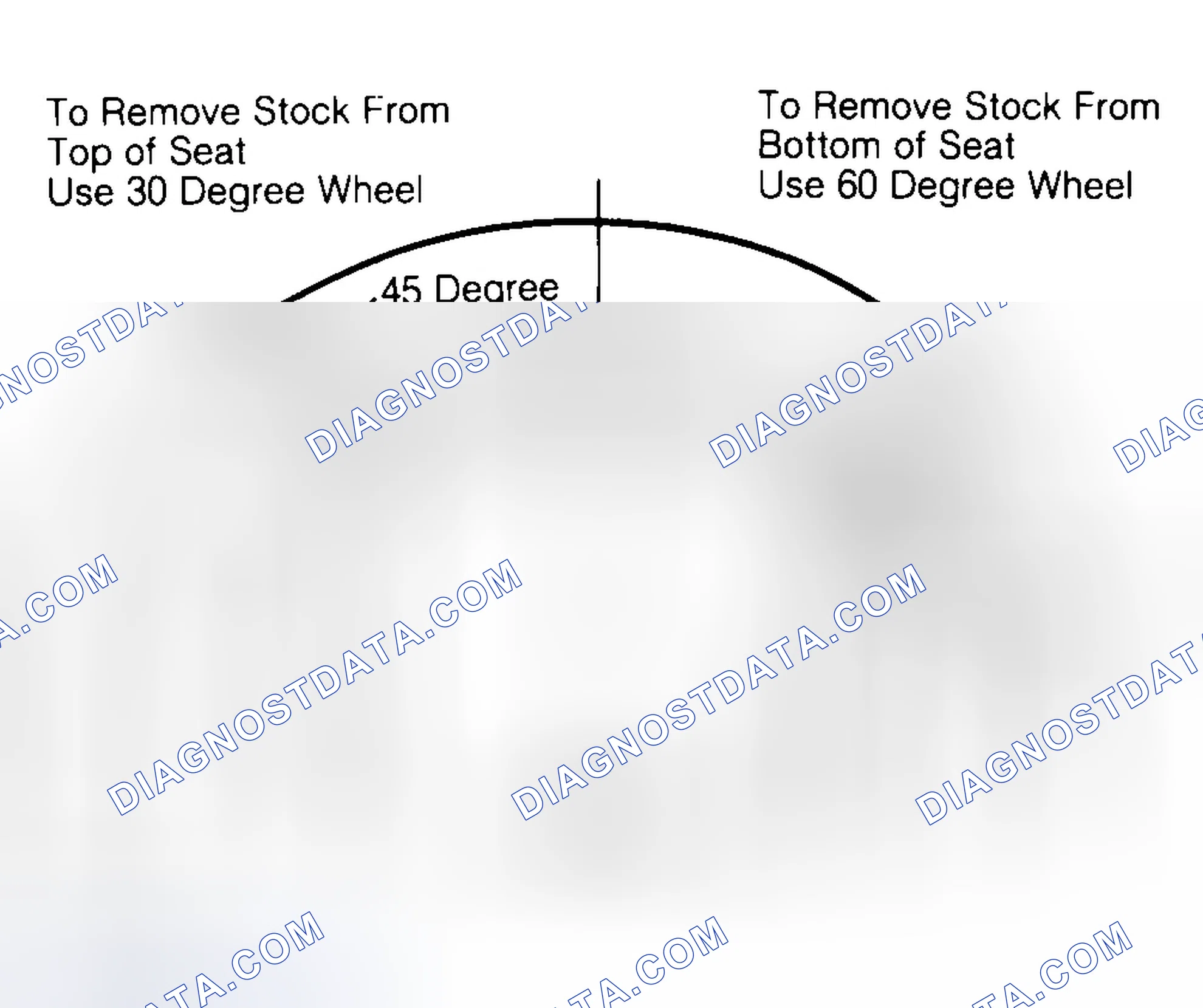 Scheme 19: Adjusting Valve Seat Width
