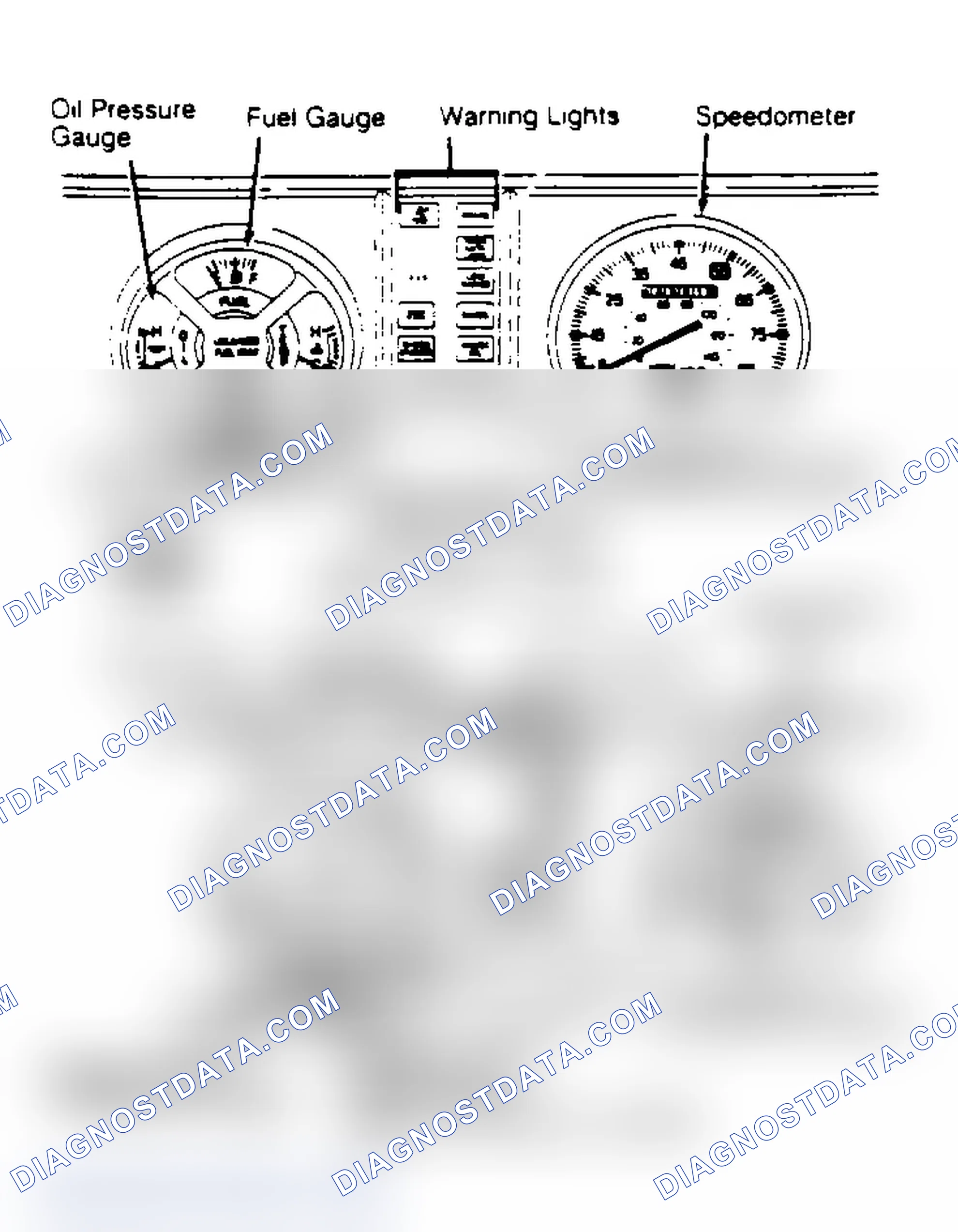 Scheme 1: SERVICE INDICATOR & WARNING LIGHTS