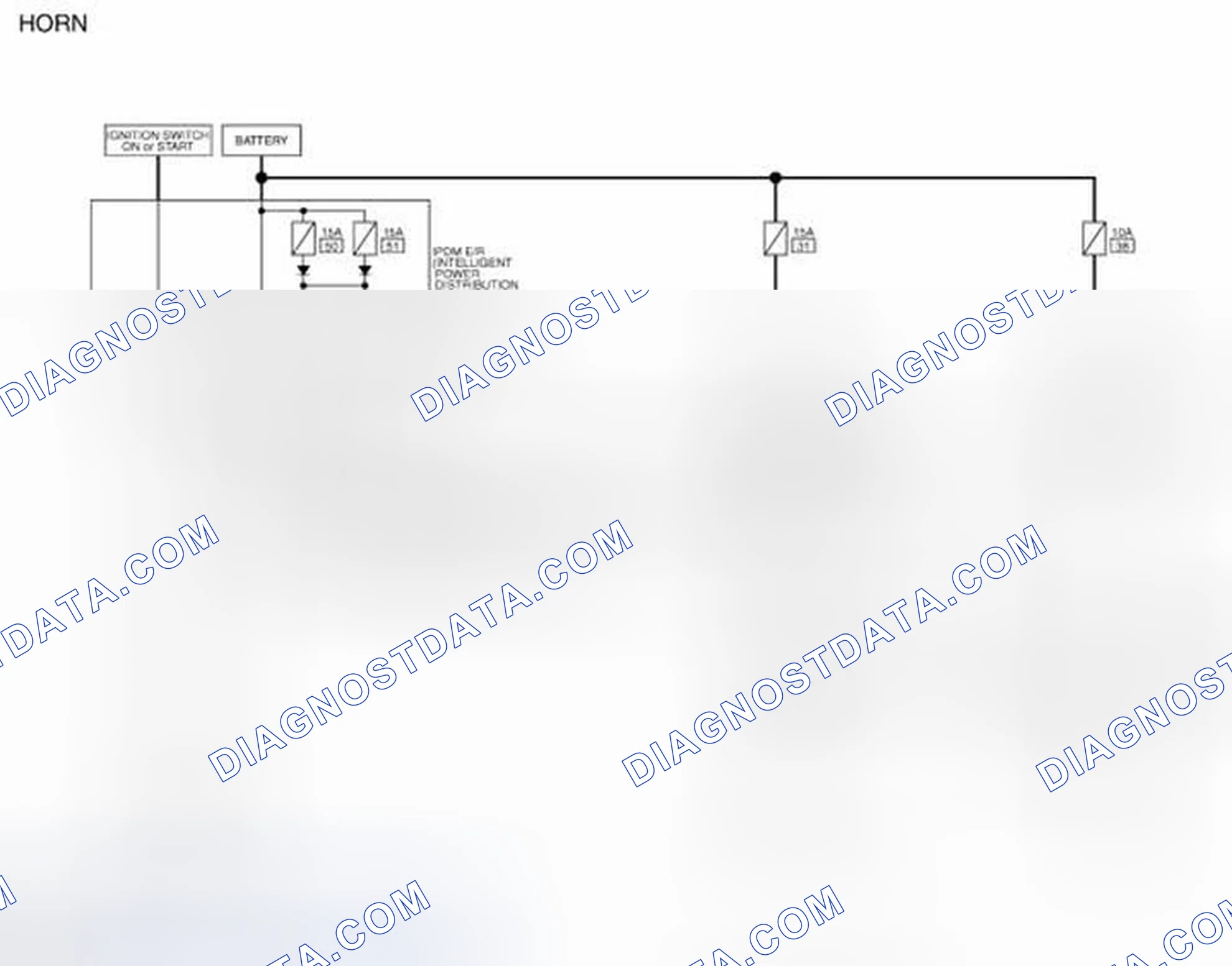 Scheme 1: Wiring Diagram - HORN