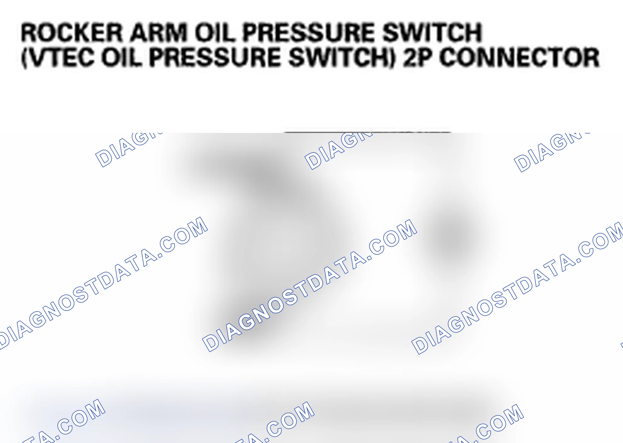Scheme 223: DTC P2647: Rocker Arm Oil Pressure Switch (VTEC Oil Pressure Switch) Circuit High Voltage