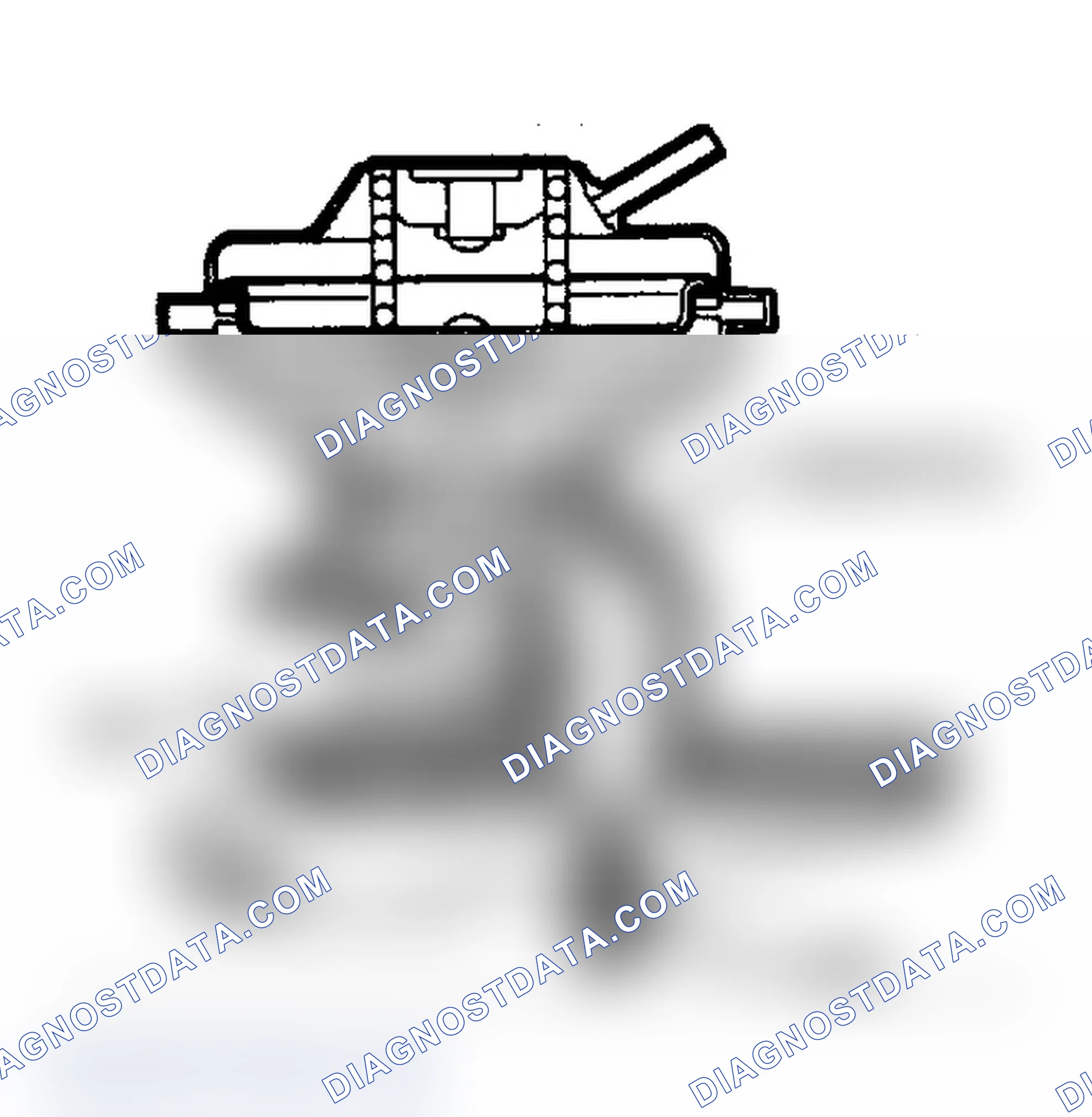 Scheme 56: Ported EGR Valve Valve with side entry, tapered pintle shown.