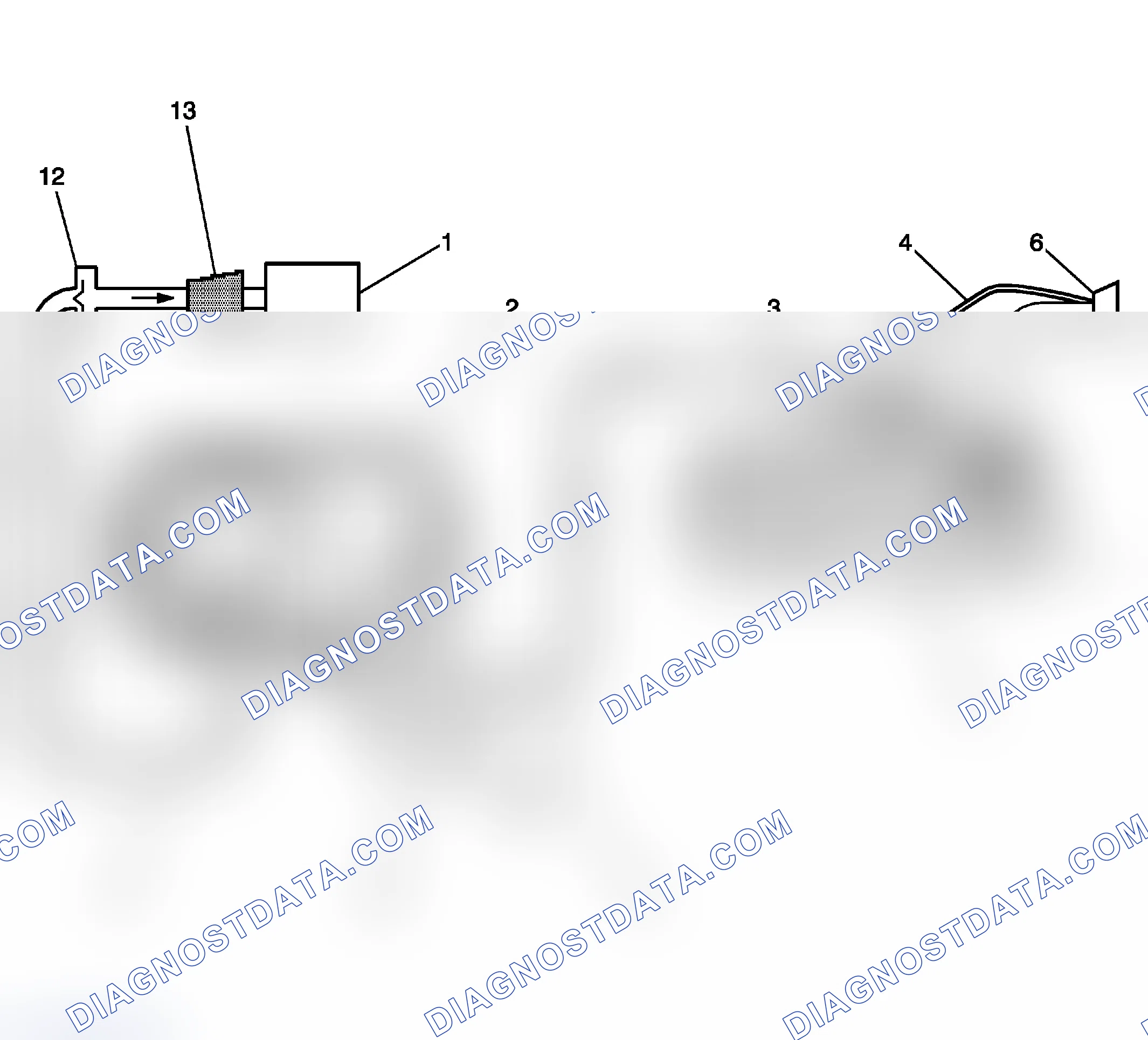 Scheme 139: Typical Evaporative Emission (EVAP) System Hose Routing Diagram