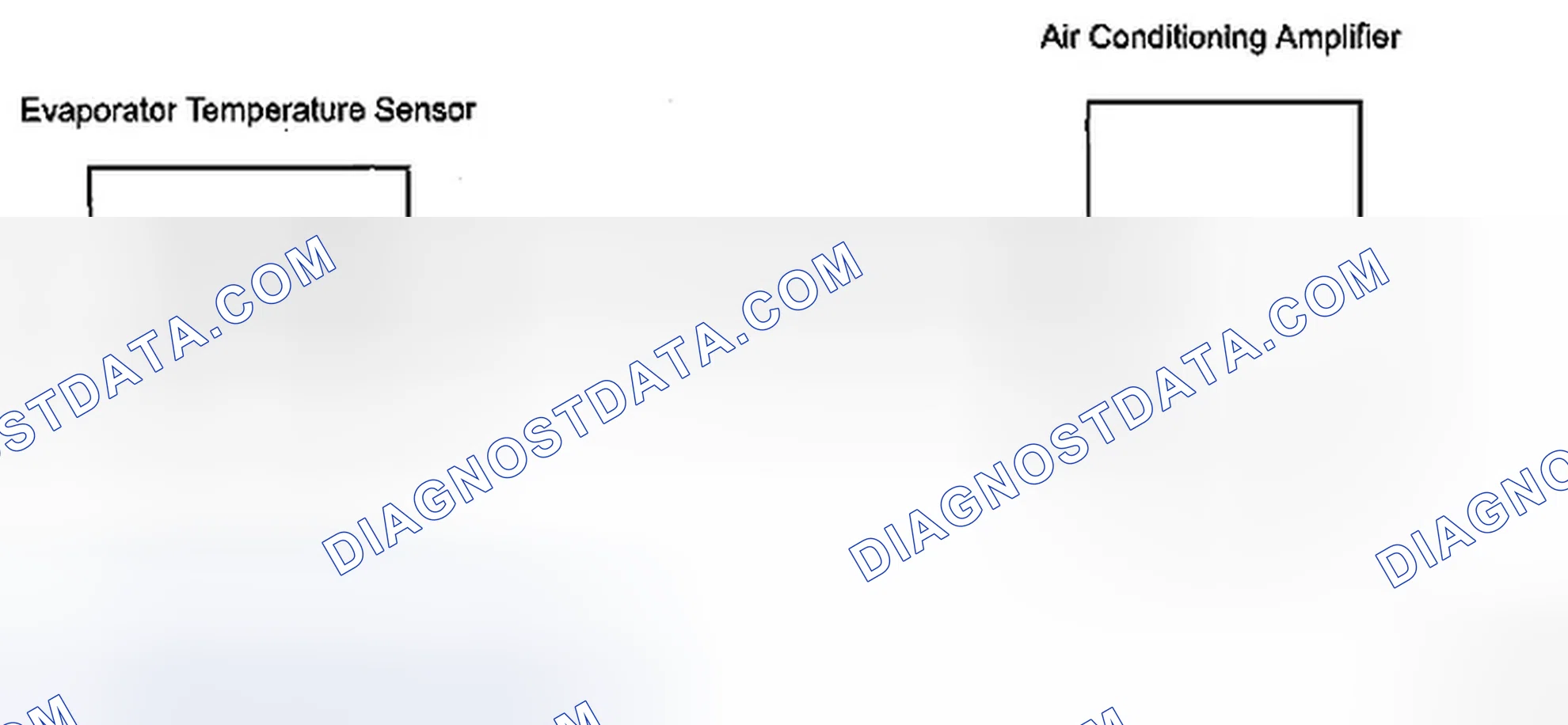 Fig. 23: Evaporator Temperature Sensor Wiring Diagram