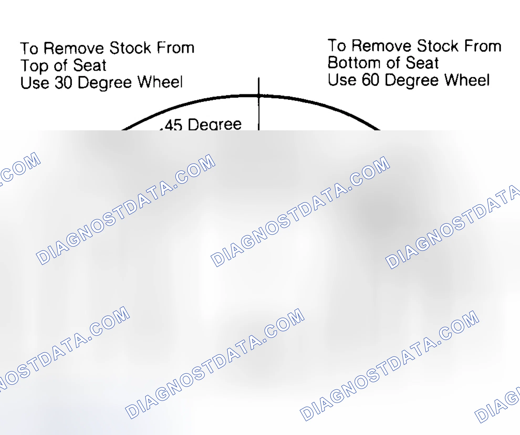 Scheme 19: Adjusting Valve Seat Width