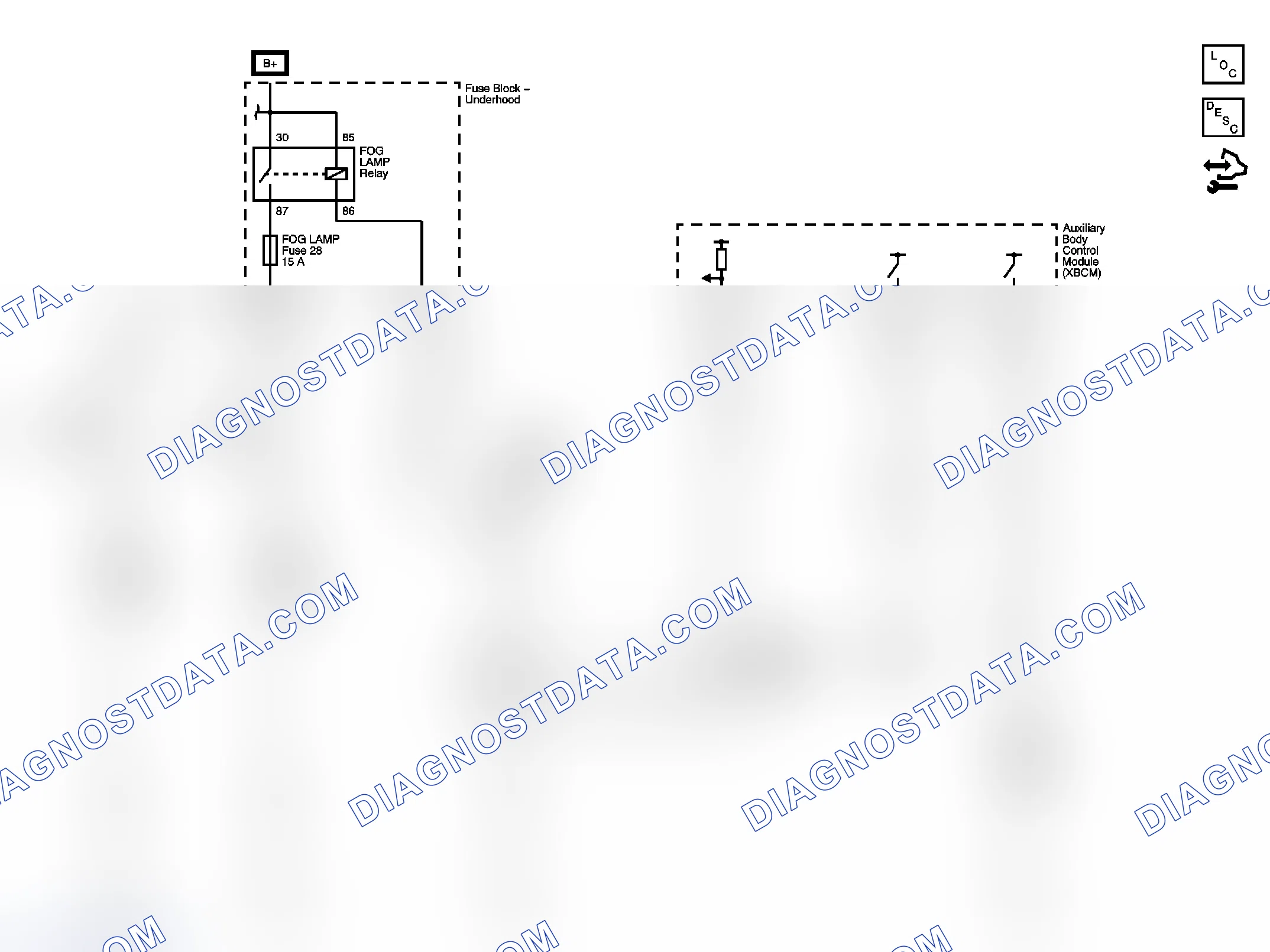 Scheme 6: Fog Lights Schematics