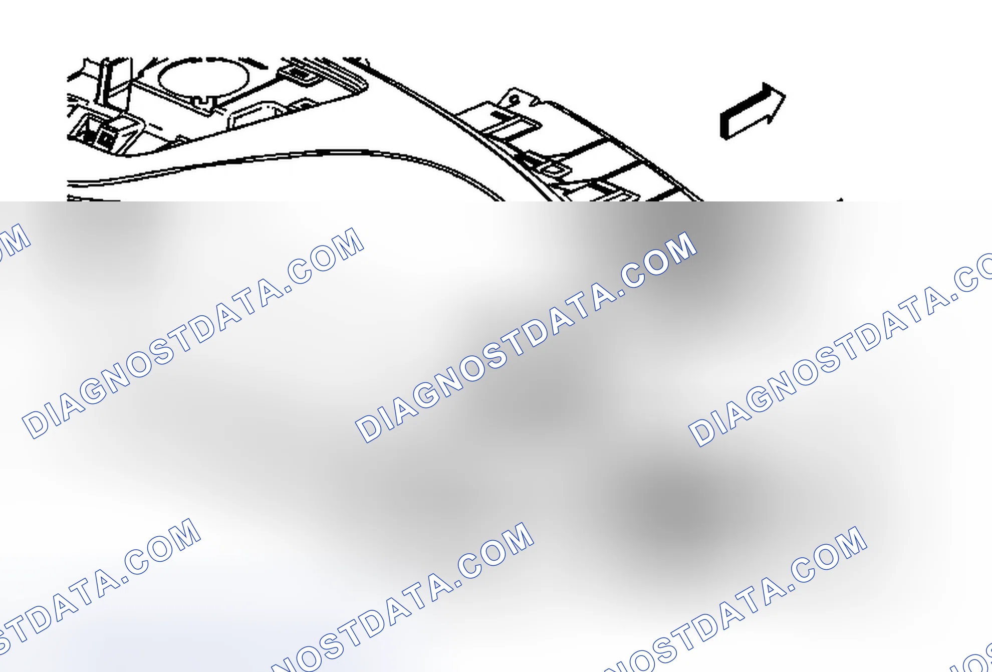 Scheme 47: Instrument Panel Outer Air Outlet Replacement - Right Side (Traverse)