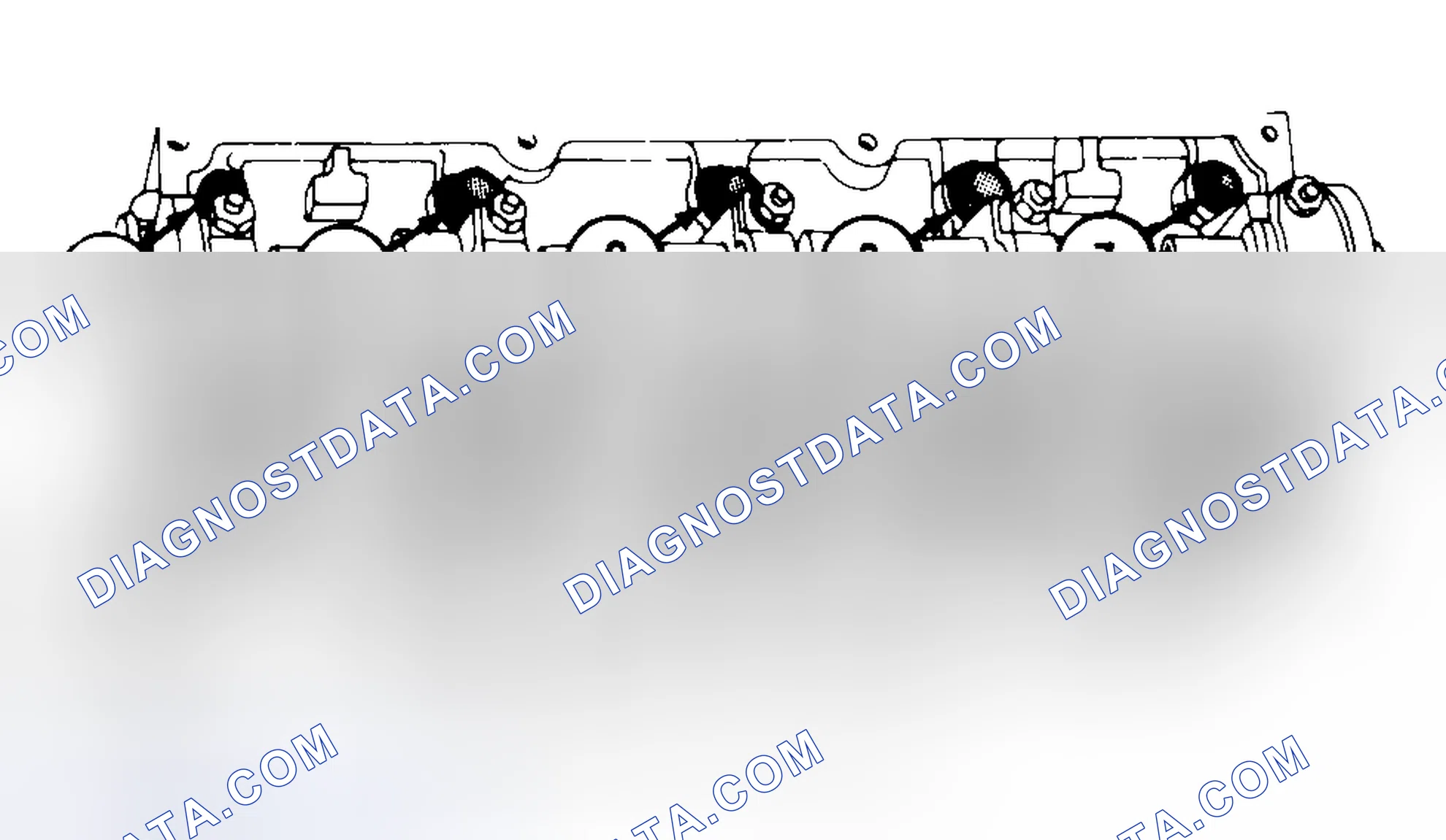 Scheme 7: Typical Cylinder Head Tightening or Loosening Sequence