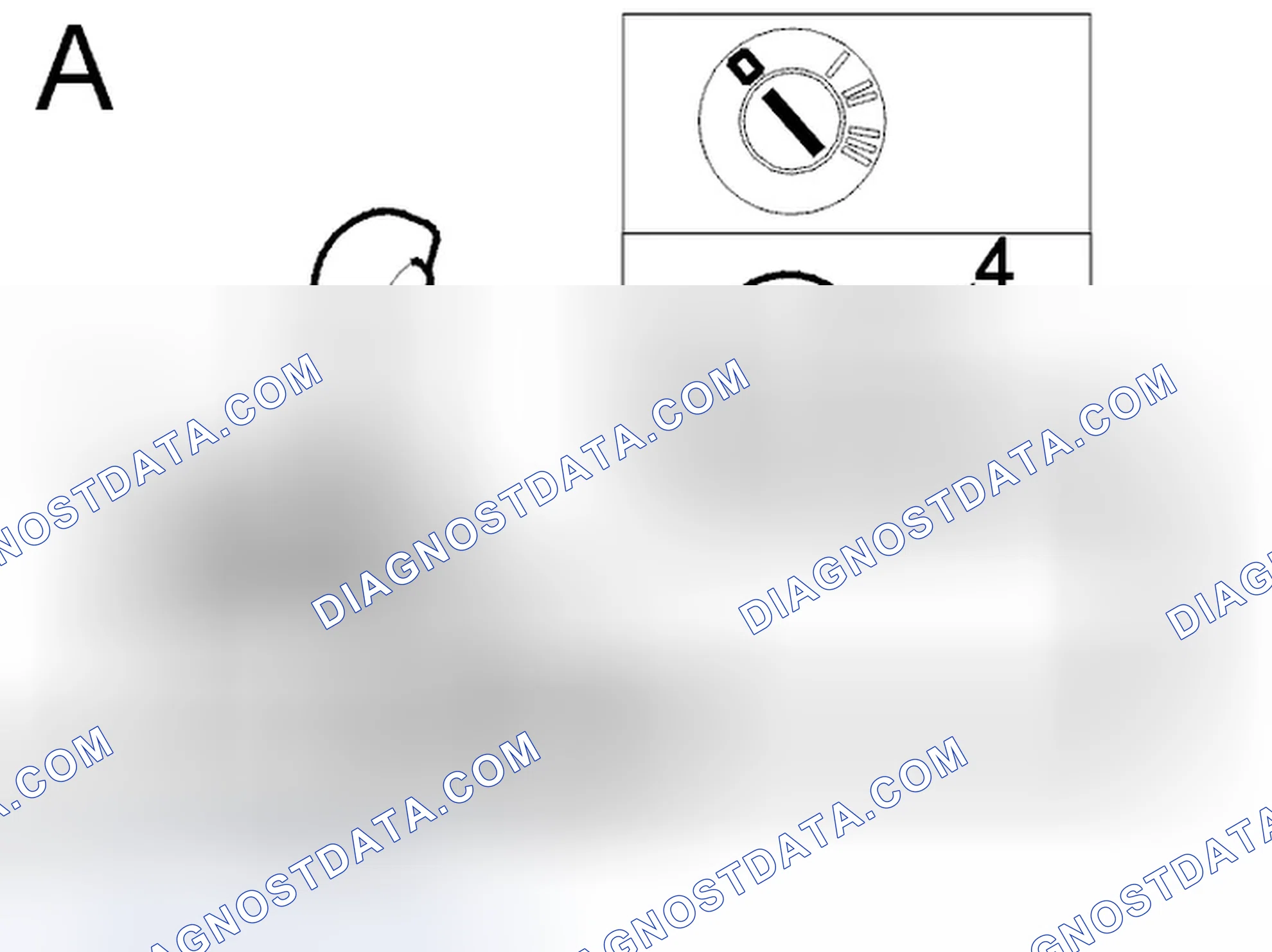 Scheme 390: Shift lock and ignition switch interlock