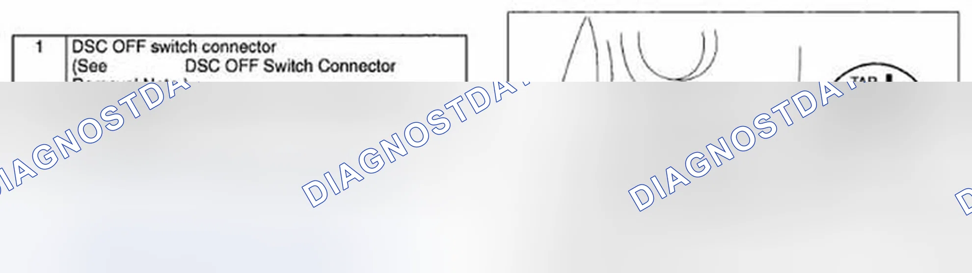 Scheme 18: DSC OFF SWITCH REMOVAL/INSTALLATION