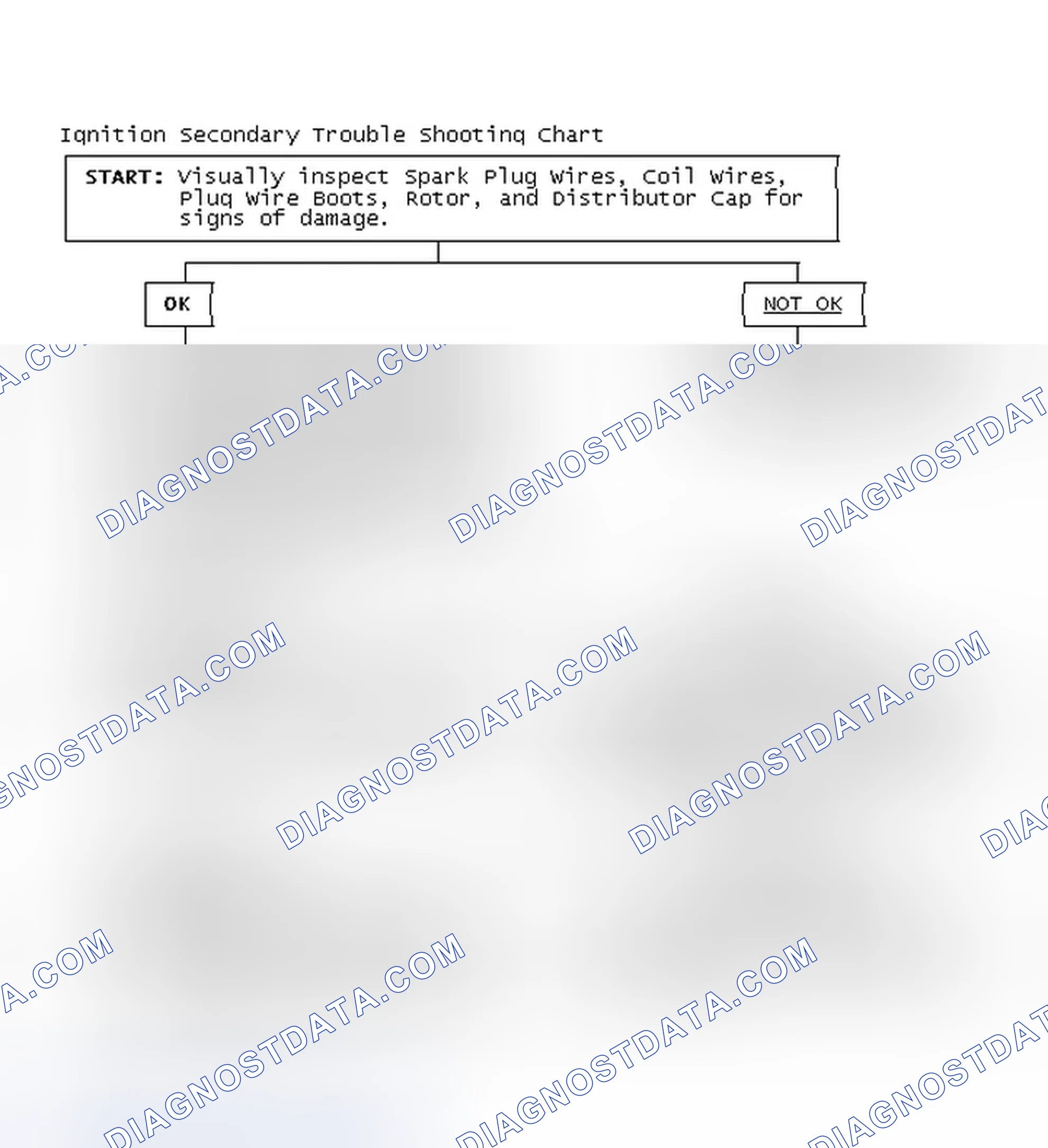 Scheme 1: Ignition Secondary Trouble Shooting Chart