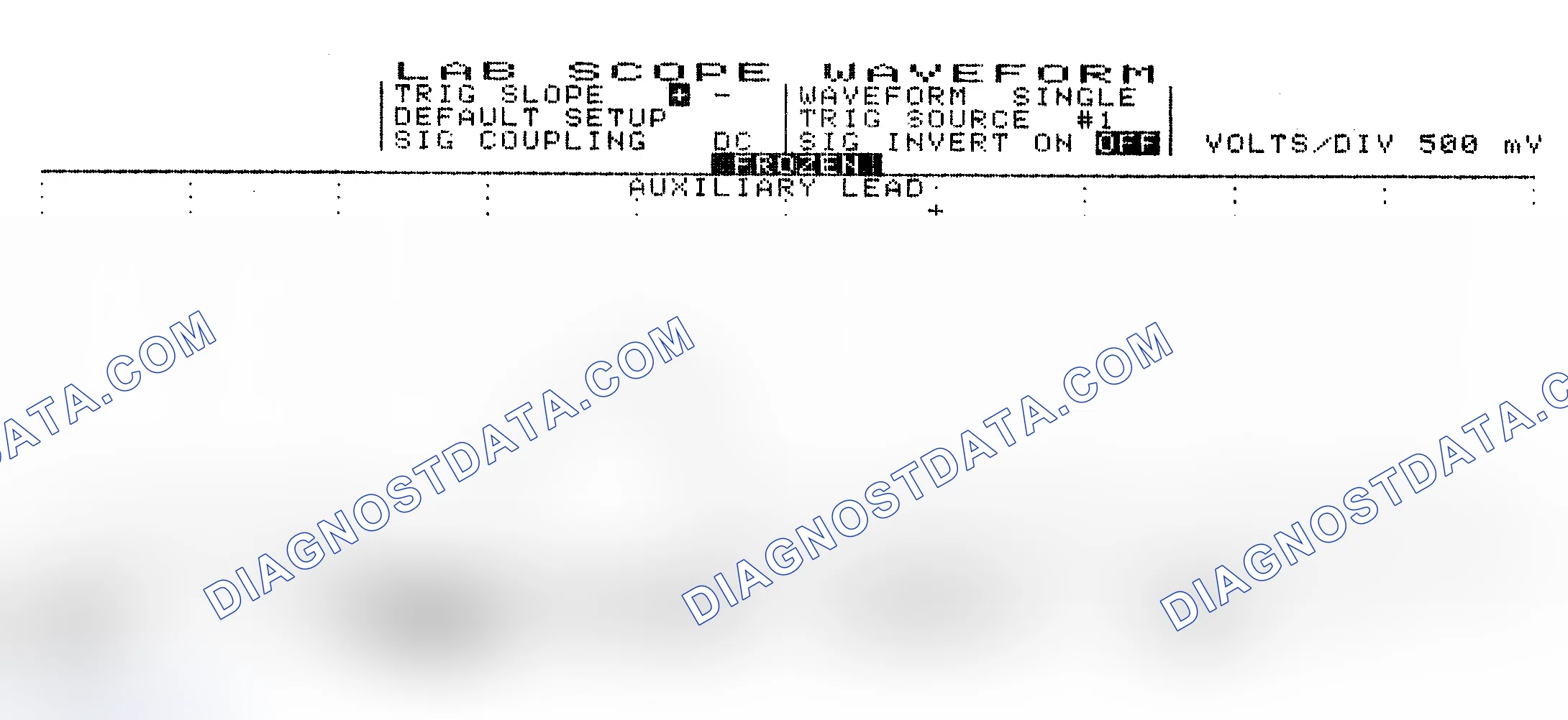 Scheme 10: Single Injector w/Excessive Current Flow - Current Pattern