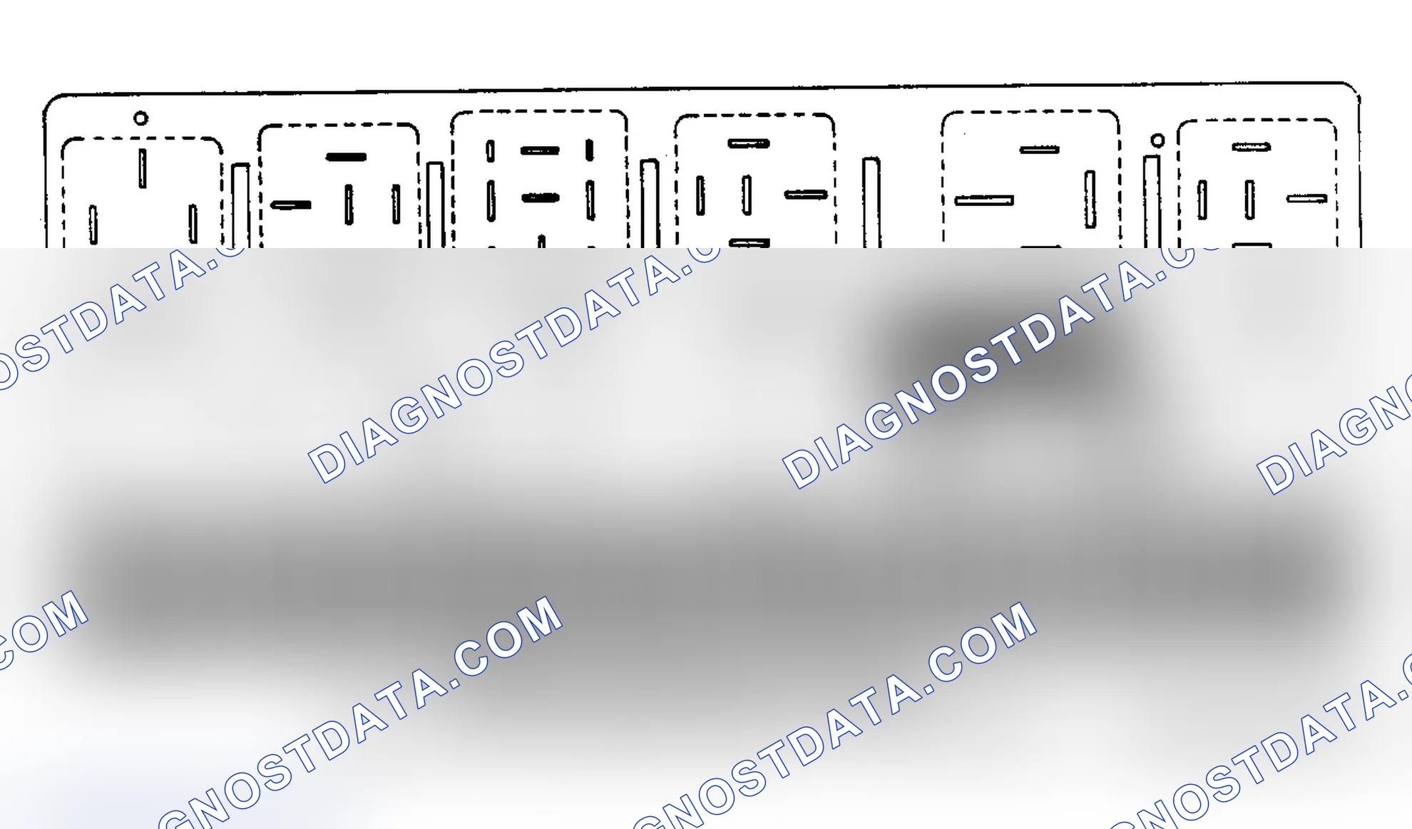 Scheme 4: FUSE PANEL IDENTIFICATION (1983-85 5000 & 5000 TURBO)