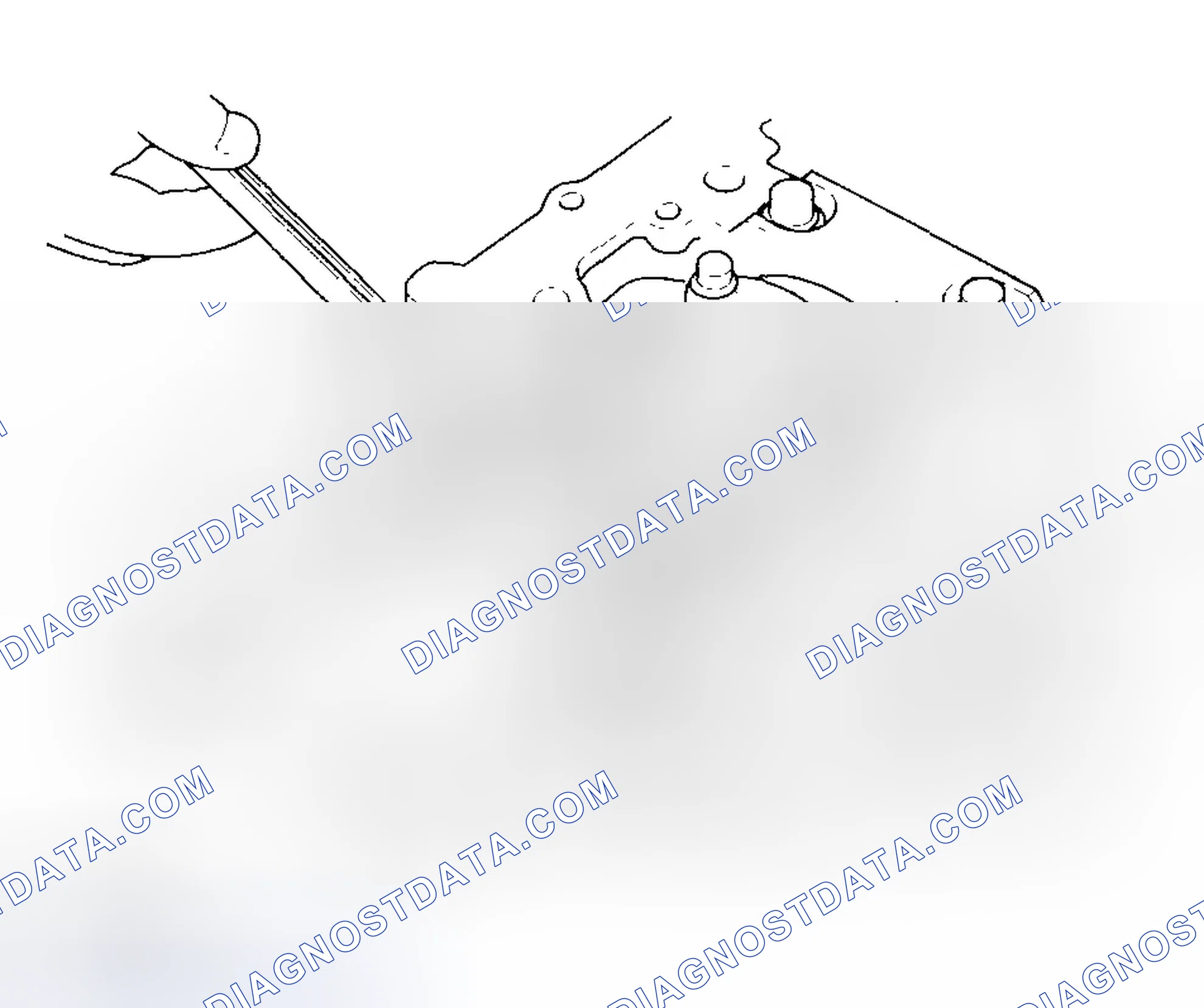 Scheme 196: Connecting Rod and Crankshaft End Play Inspection