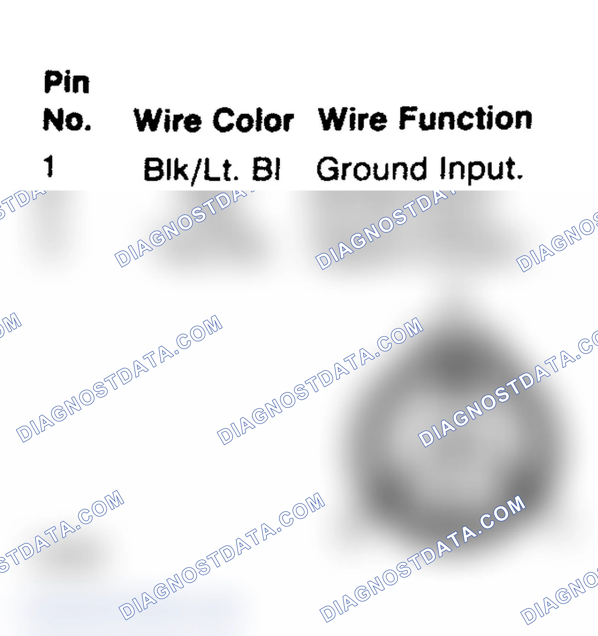 Scheme 117: Distributor Synchronizer Connector Terminals (Turbo)