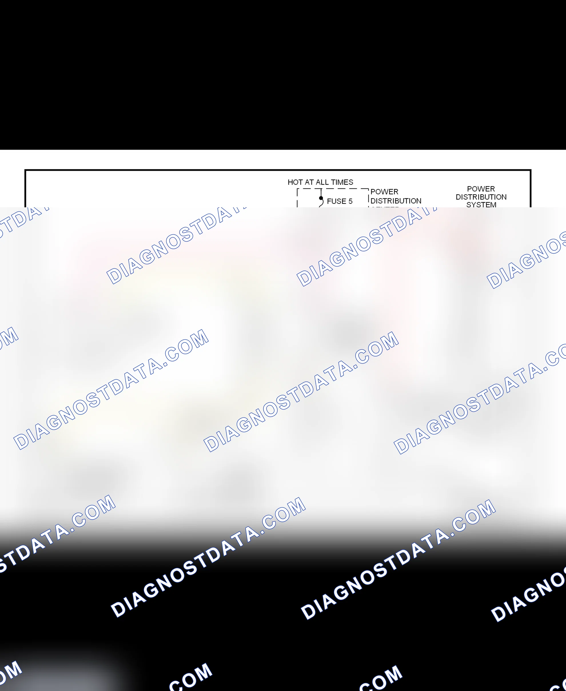 Fig. 11: Starting System Wiring Diagram (Ram Van & Ram Wagon)