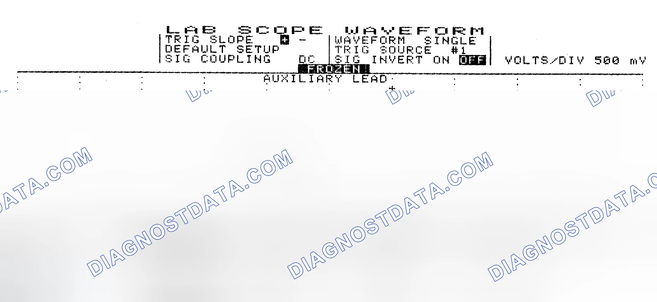 Scheme 10: Single Injector w/Excessive Current Flow - Current Pattern