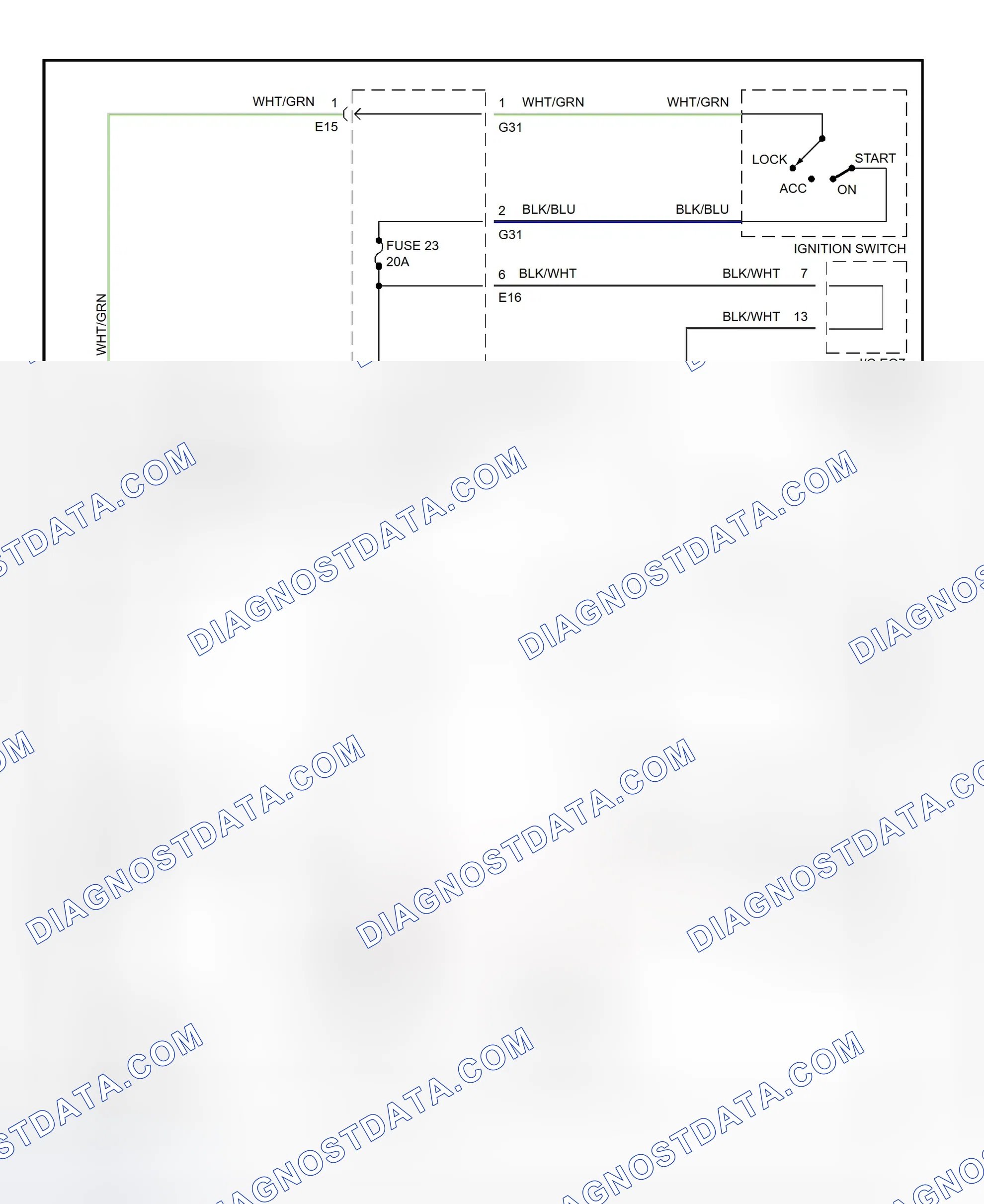Scheme 1: Charging System Wiring Diagram (Esteem)