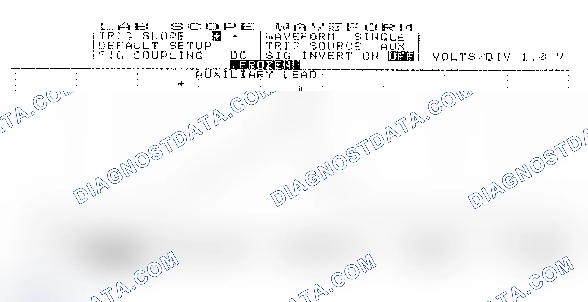 Scheme 19: Single Injector w/Excessive Current Flow - Current Pattern