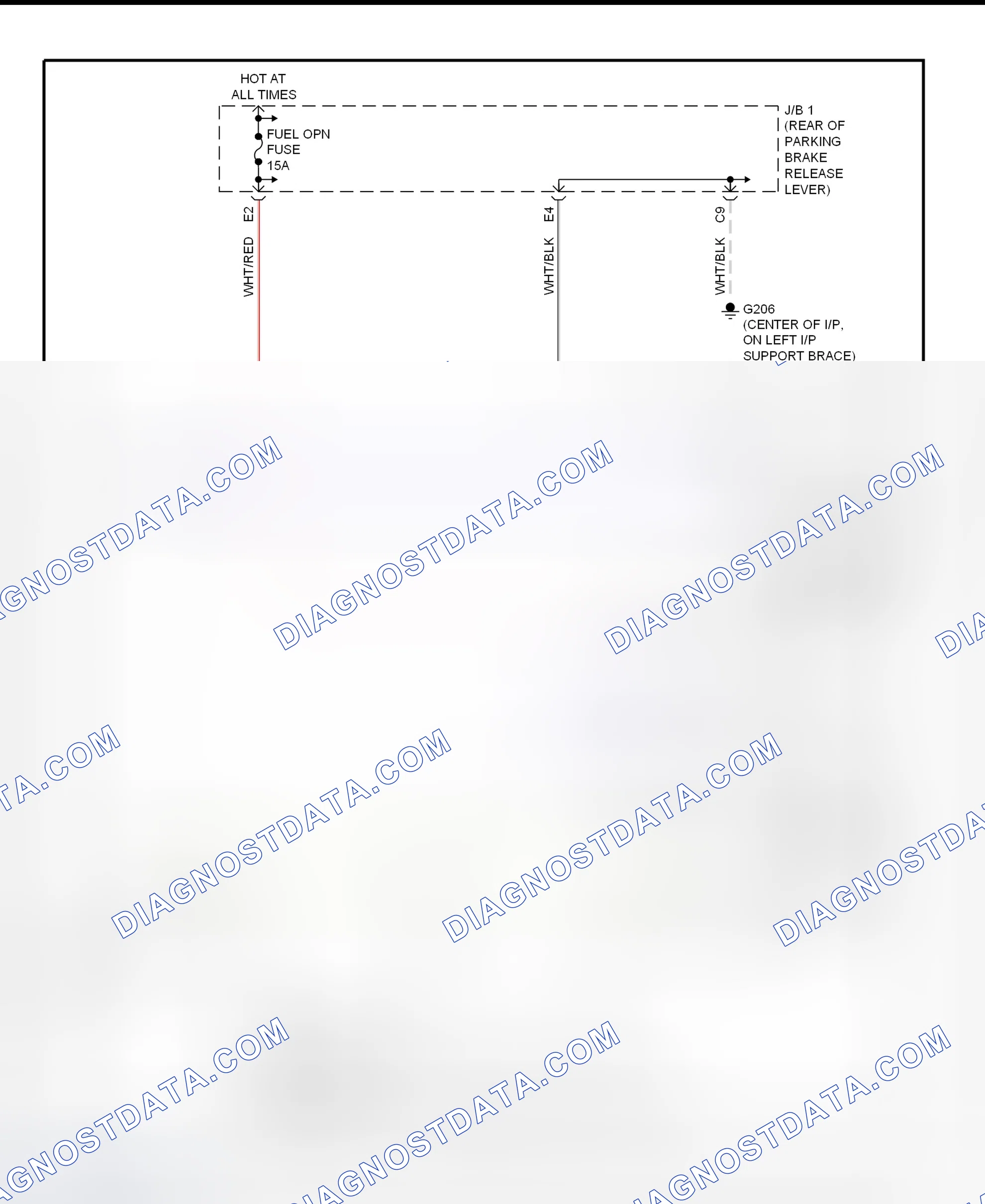 Scheme 12: Power Trunk Lid & Fuel Door Release System Wiring Diagram