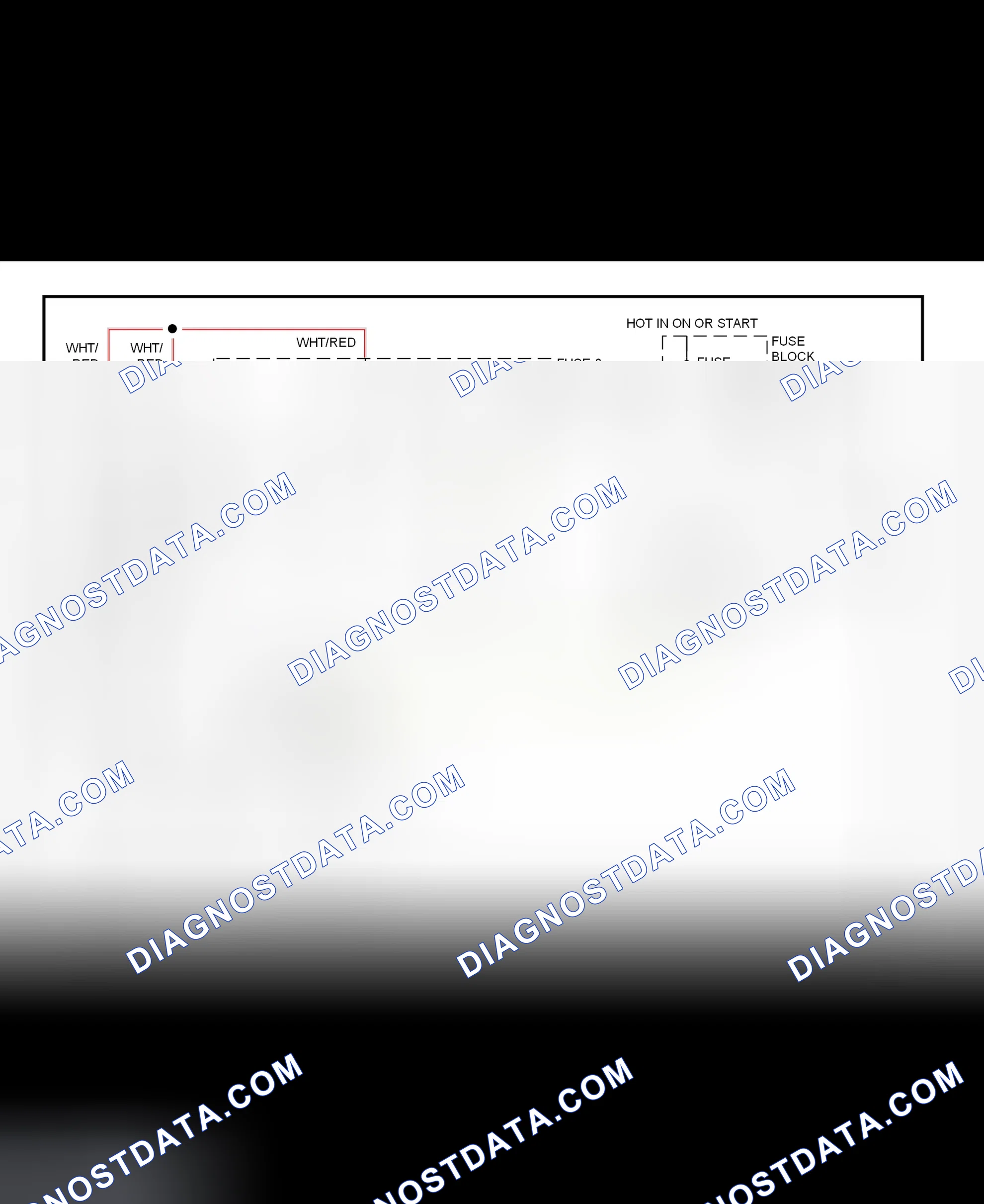 Scheme 5: Charging System Wiring Diagram (Pathfinder)