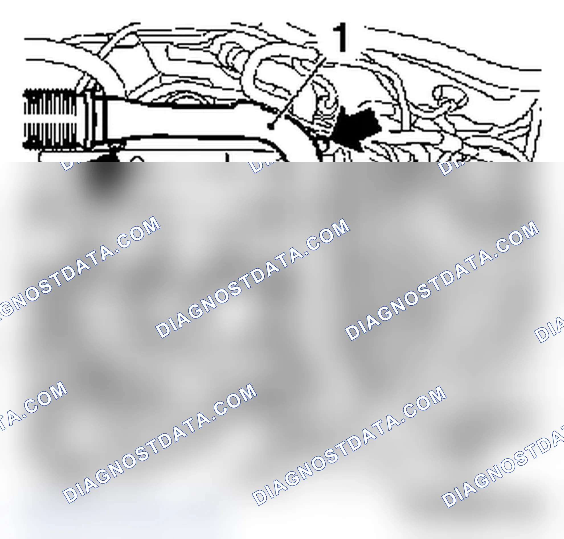 Replace Upper Coolant Pipe