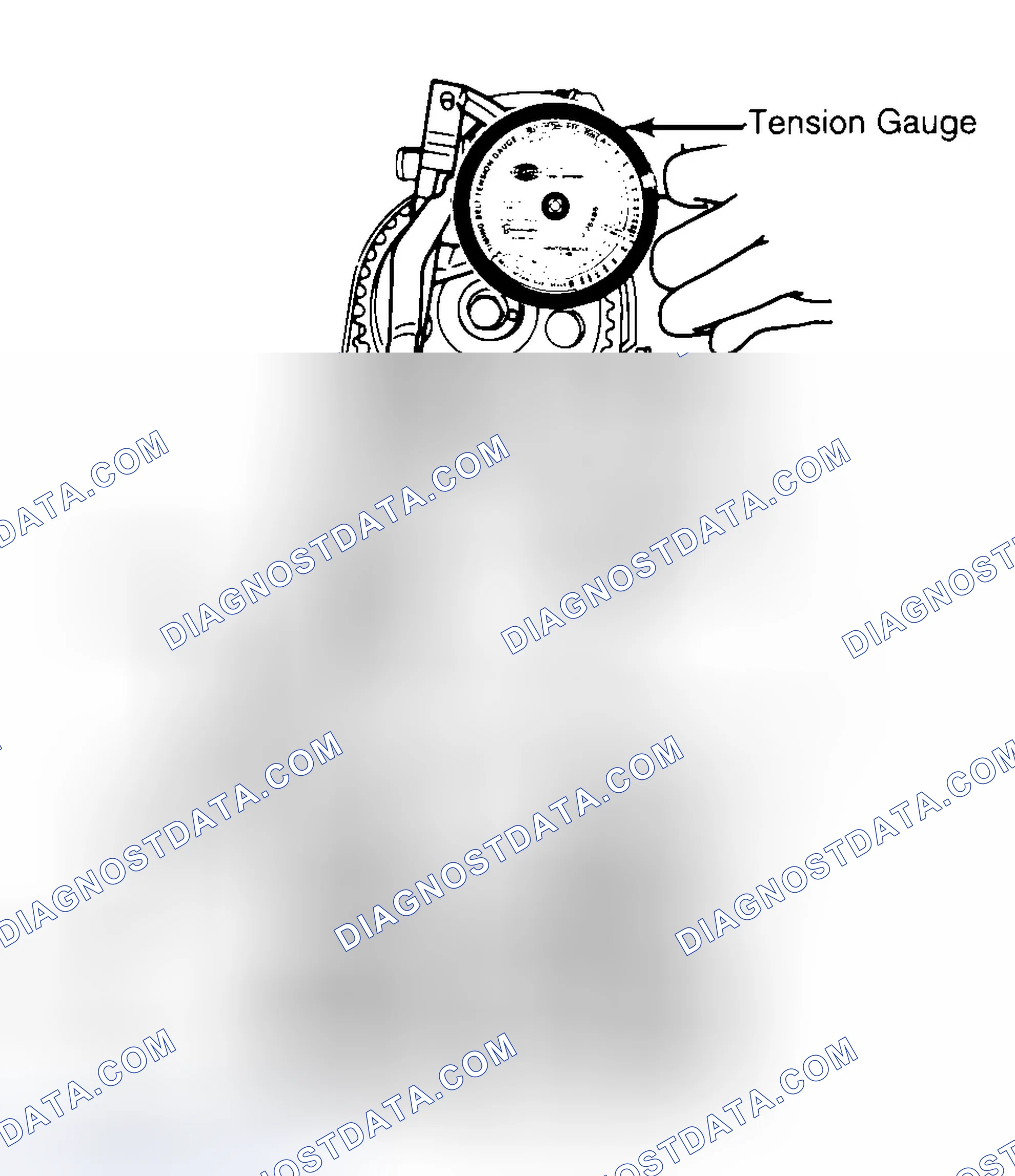 Scheme 3: Adjusting Typical Timing Belt Tension