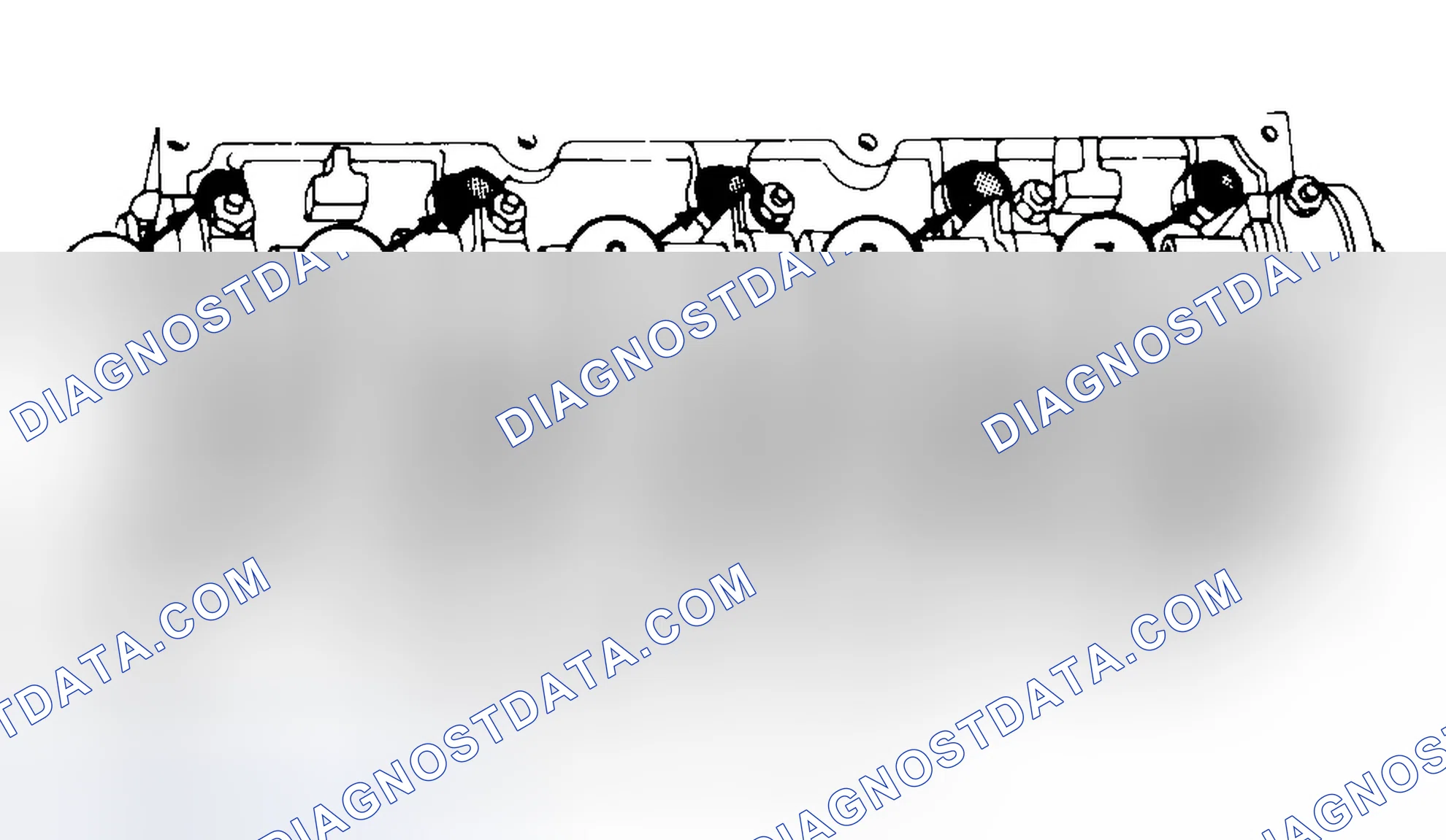 Scheme 7: Typical Cylinder Head Tightening or Loosening Sequence