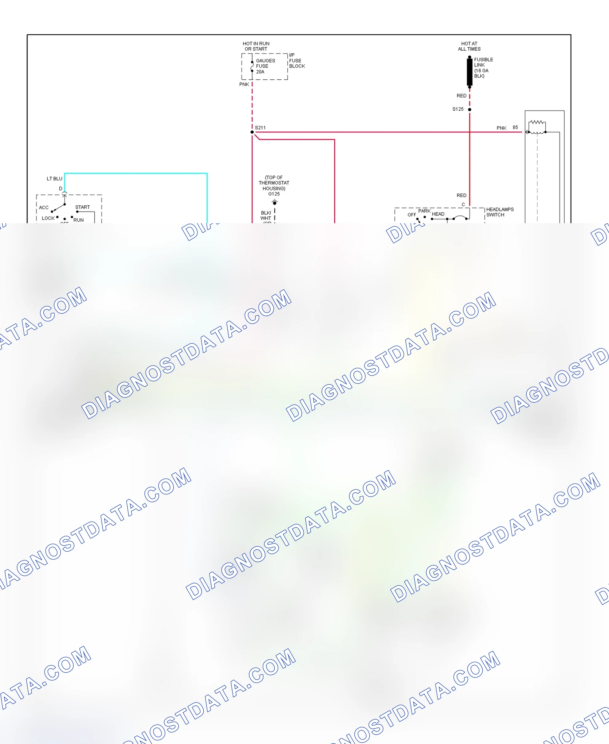 Scheme 21: Forward Control (Motorhome Chassis - With Dual Headlights & Daytime Running Lights)