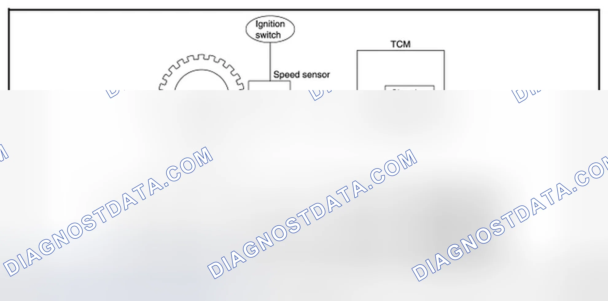 Scheme 124: CVT CONTROL SYSTEM: Primary Speed Sensor