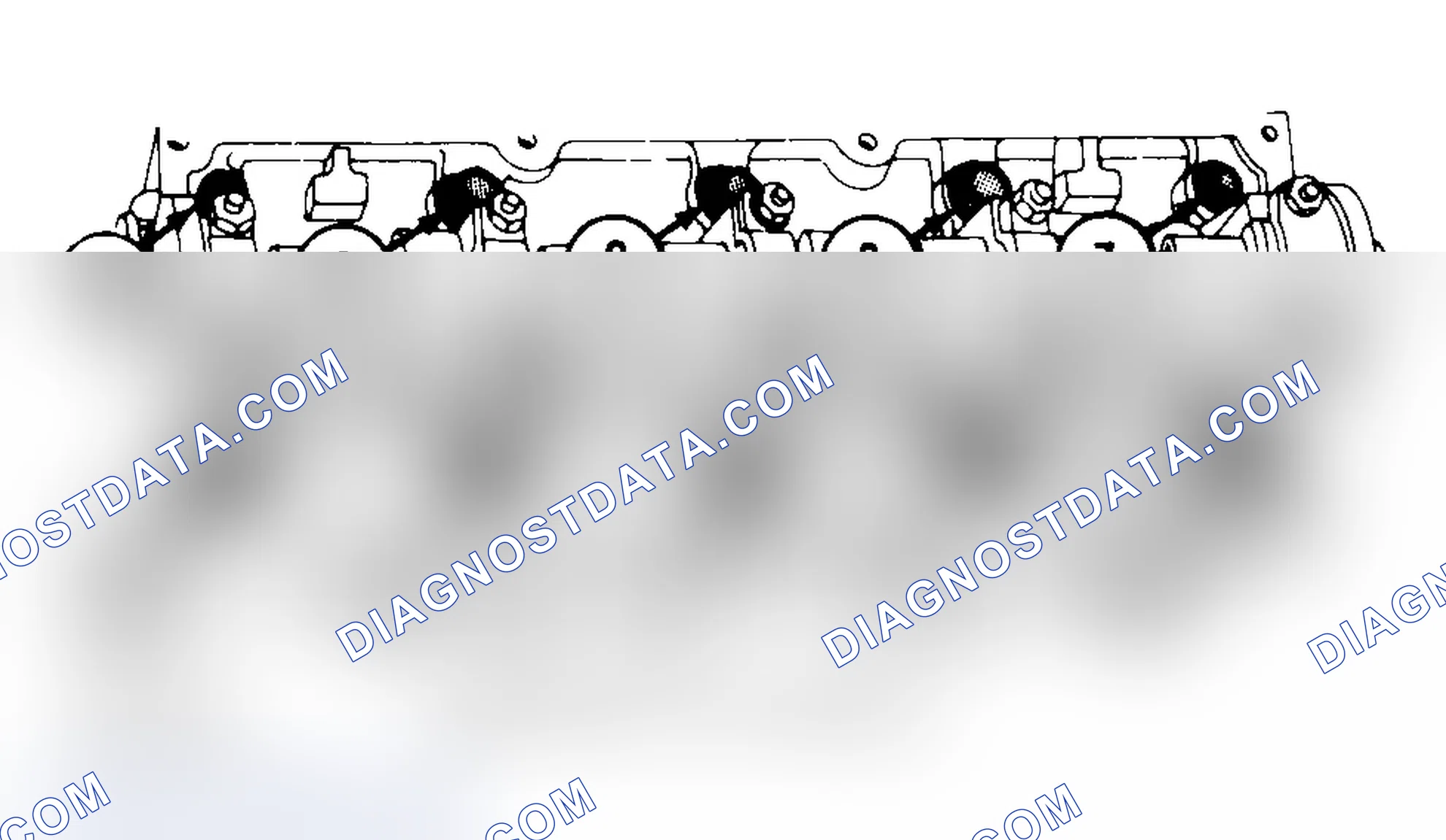 Scheme 3: Typical Cylinder Head Tightening or Loosening Sequence