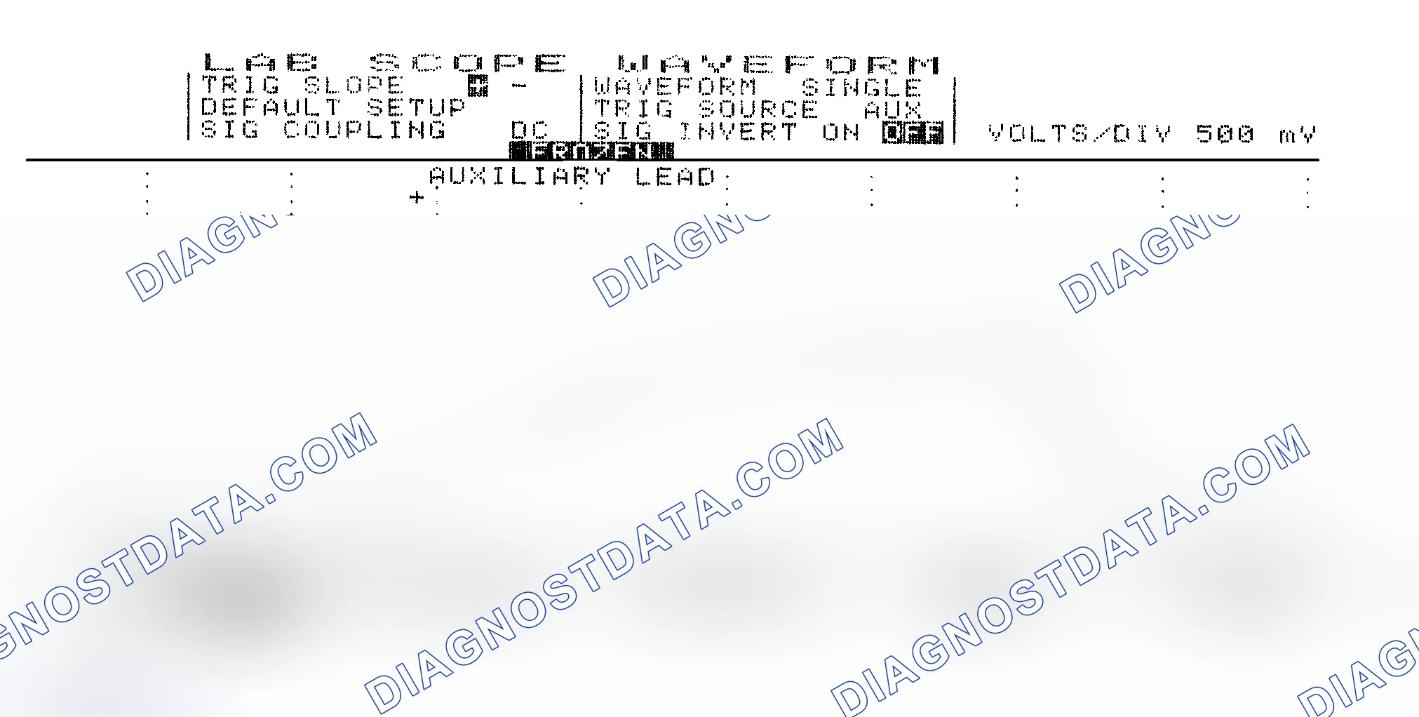 Scheme 14: Single Injector w/Excessive Current Flow - Current Pattern