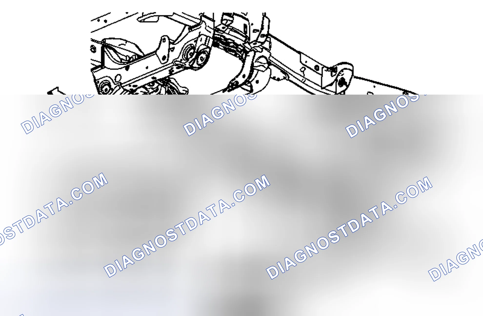 Scheme 9: Transmission Support Crossmember Replacement (Four Wheel Drive - Light Duty)