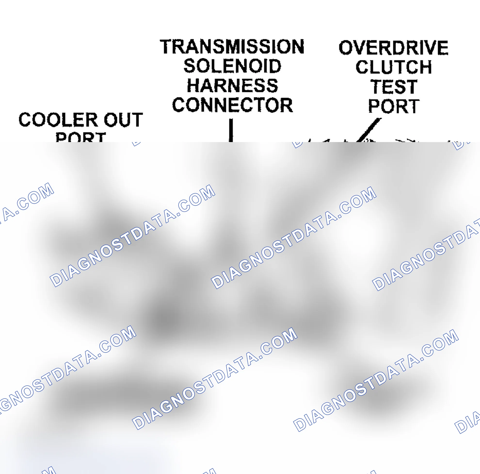 Scheme 745: TRANSMISSION RANGE SENSOR LOCATION