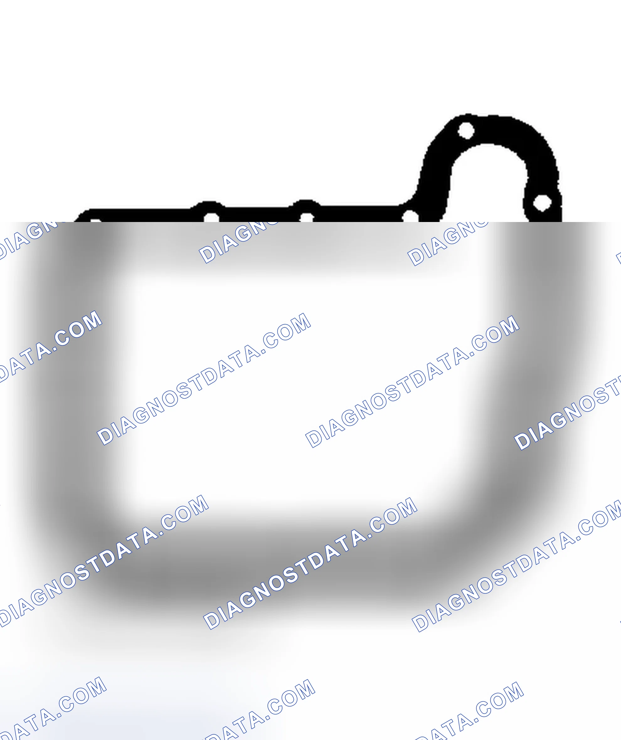 Scheme 30: Identifying Oil Pan Gasket (CD4E)